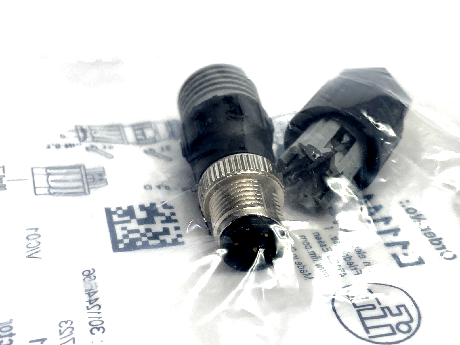 ifm E11144 Wirable Plug M12 4-Pin SSTGH040ZDSFKSK - Maverick Industrial Sales