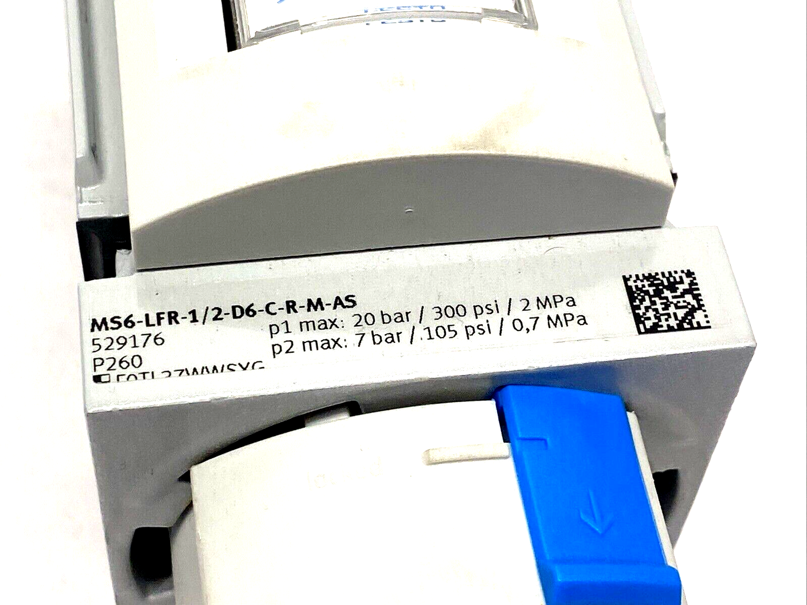 Festo MS6-LFR-1/2-D6-C-R-M-AS Filter Regulator G1/2 529176 - Maverick Industrial Sales
