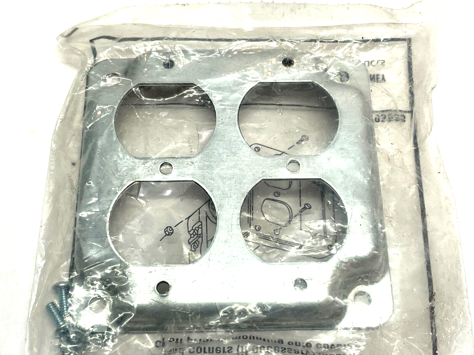 Emerson Electric 503536 Raised Surface Receptacle Cover LOT OF 2 - Maverick Industrial Sales