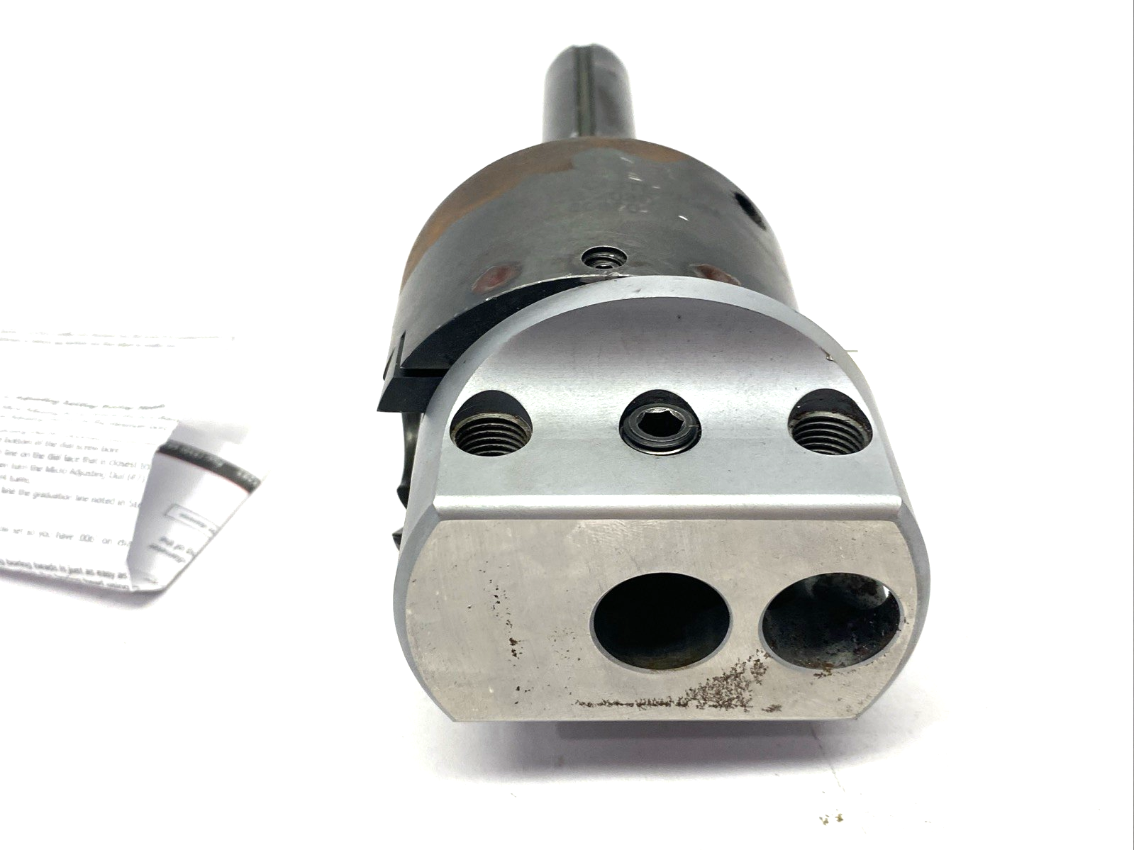 Allied Criterion CB-203D Boring Head: 3" Body Dia, 3/4" Hole Dia, Manual - Maverick Industrial Sales
