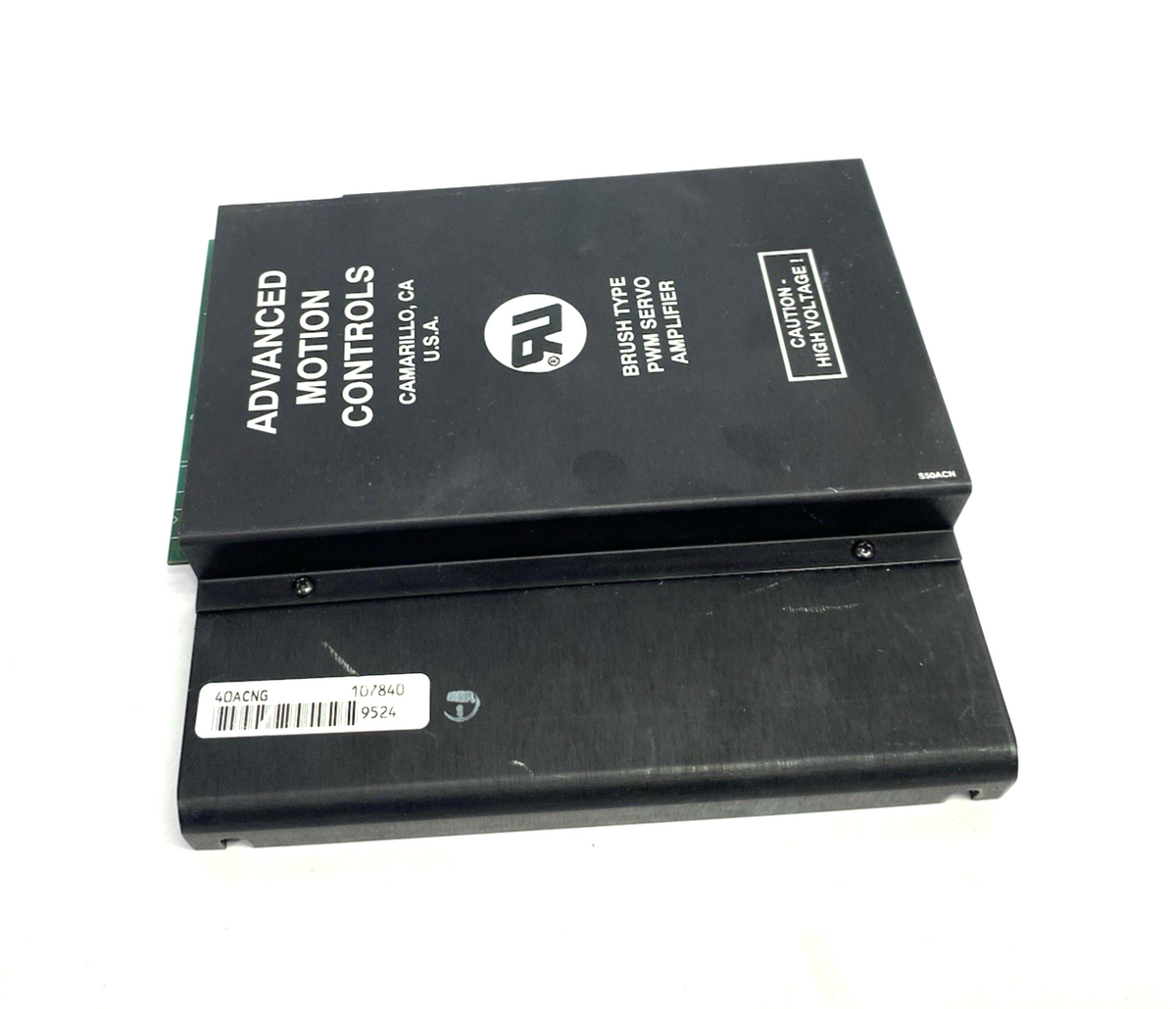 Advanced Motion Controls 40ACNG Brush Typ PWM Servo Amplifier MISSING TERM SCREW - Maverick Industrial Sales