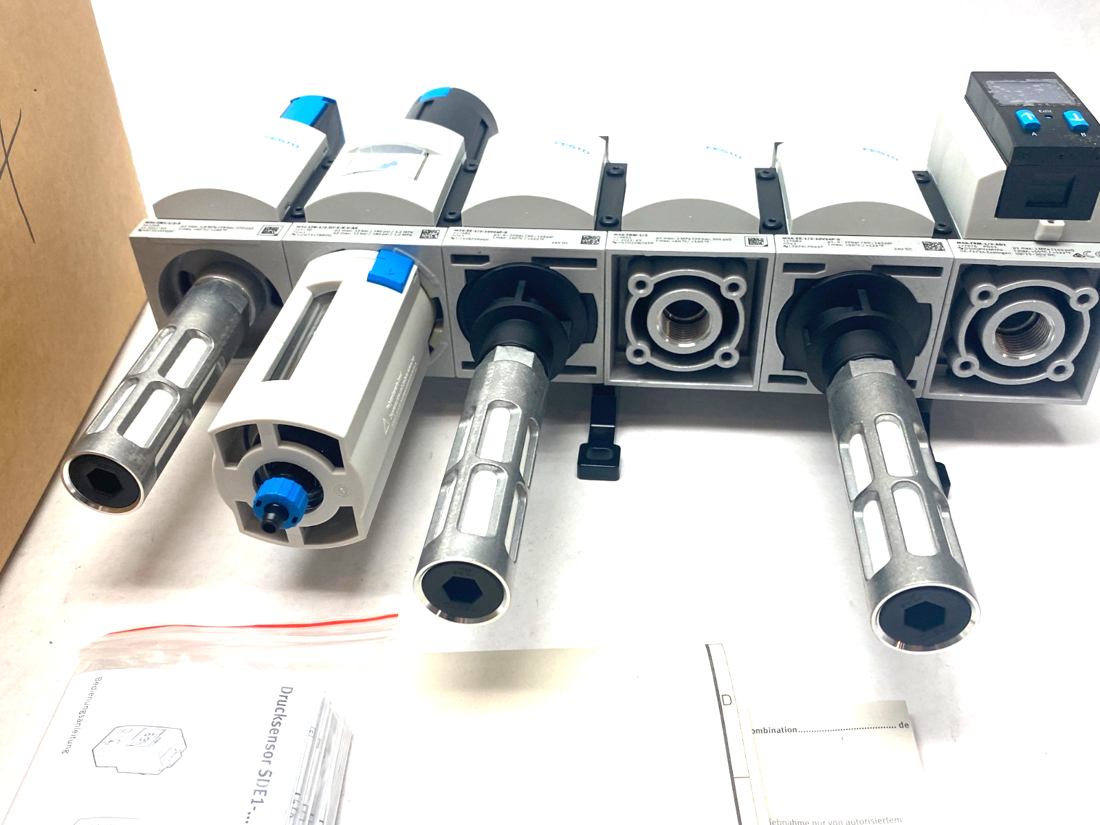 Festo MSB6-1/2:C44:J2:D20:F1:D20:F6-WP-UL1 Combination Service Unit 531030 - Maverick Industrial Sales