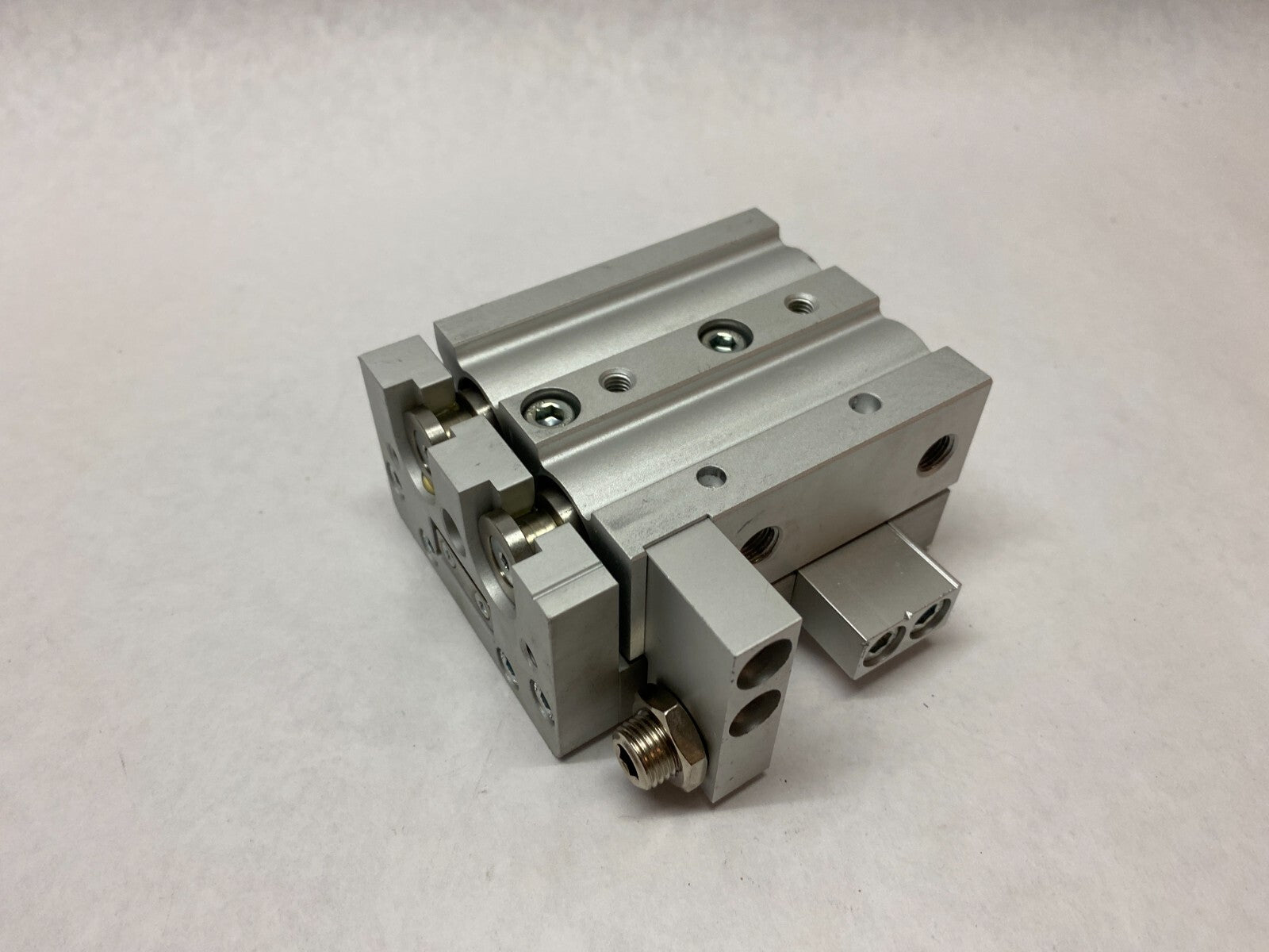 MXS20-20AS | SMC Precision Slide Table, 20mm Bore, 20mm Stroke - Used - Maverick Industrial Sales
