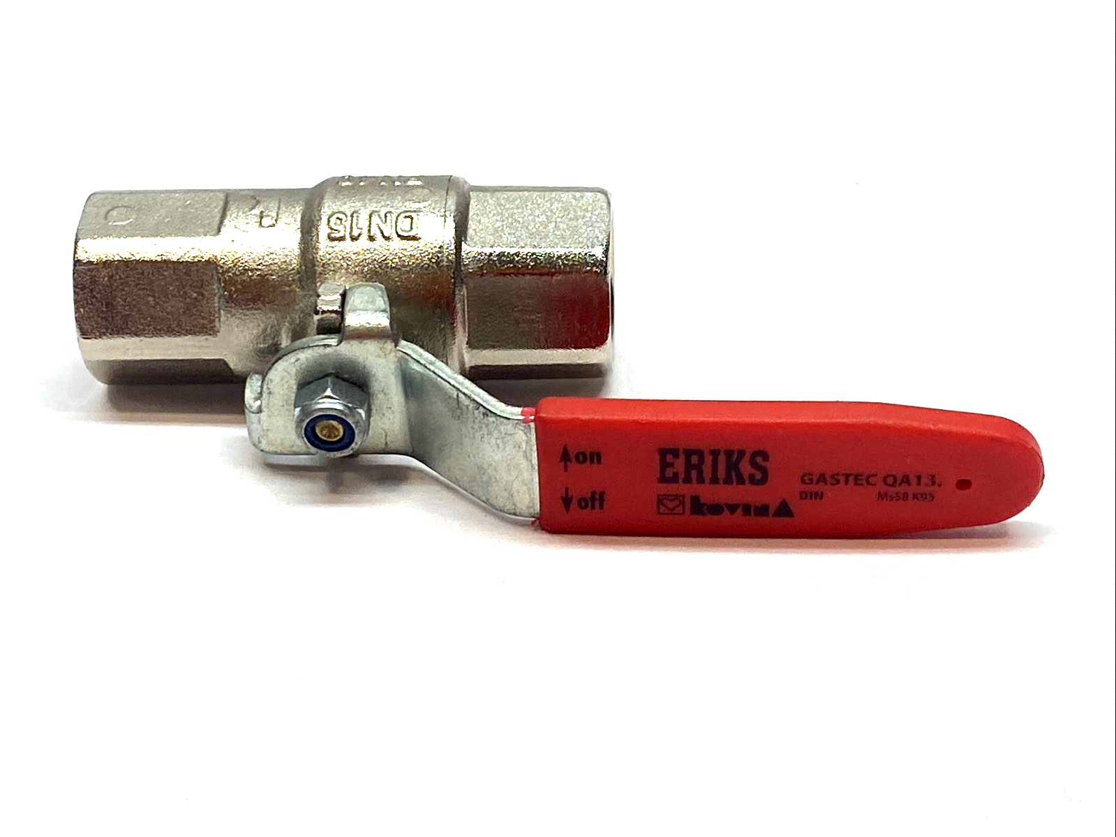 Eriks Gastec DIN K95 Gas Regulator Valve Ms58 Brass Pressure Control - Maverick Industrial Sales