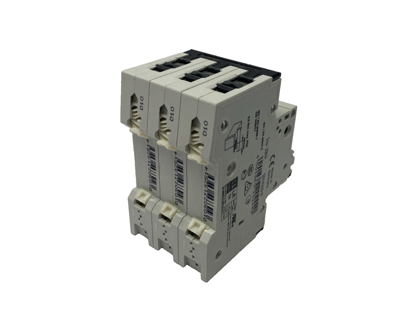 Siemens 5SY4310-8 Miniature Circuit Breaker 10kA 3P 10A - Maverick Industrial Sales