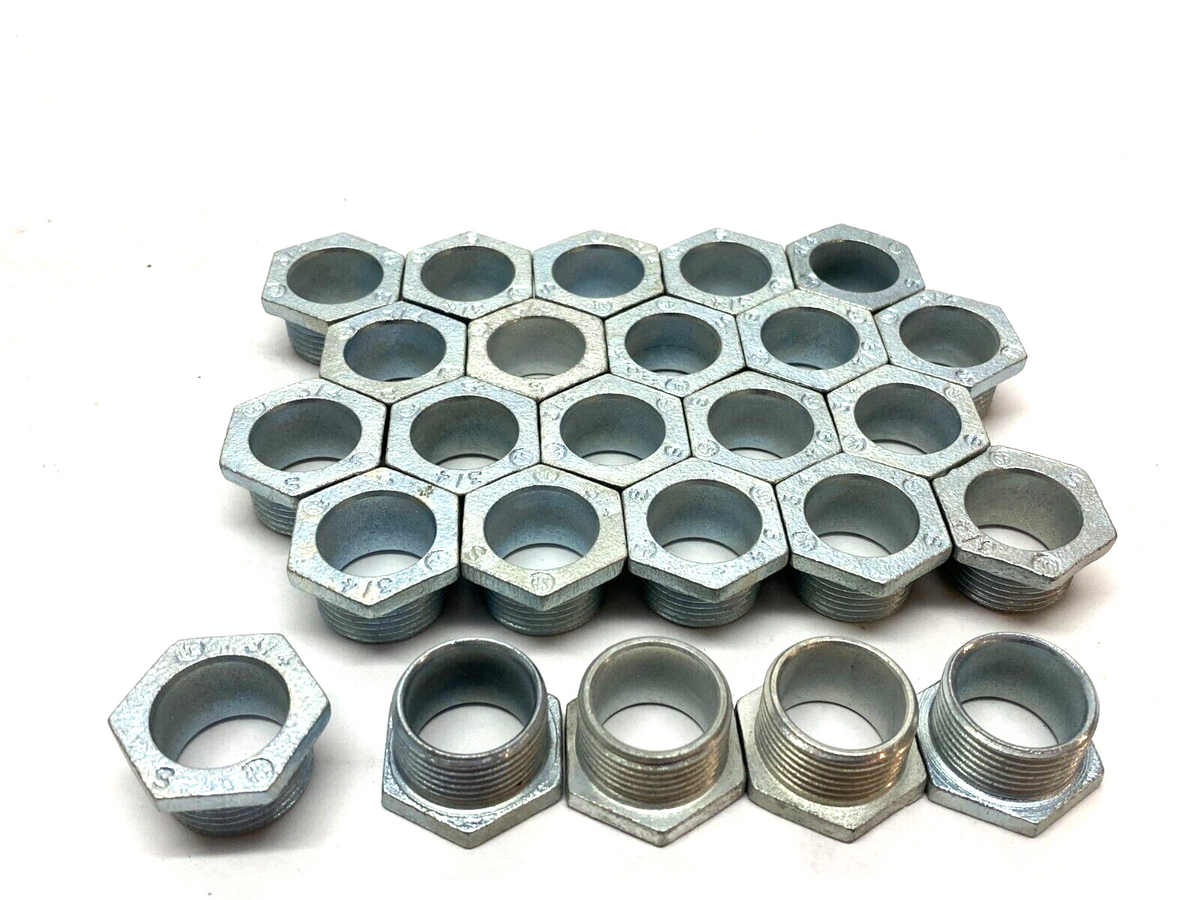 Cooper Crouse Hinds 51 Bushed Male Conduit Nipple 3/4" BOX OF 25 - Maverick Industrial Sales