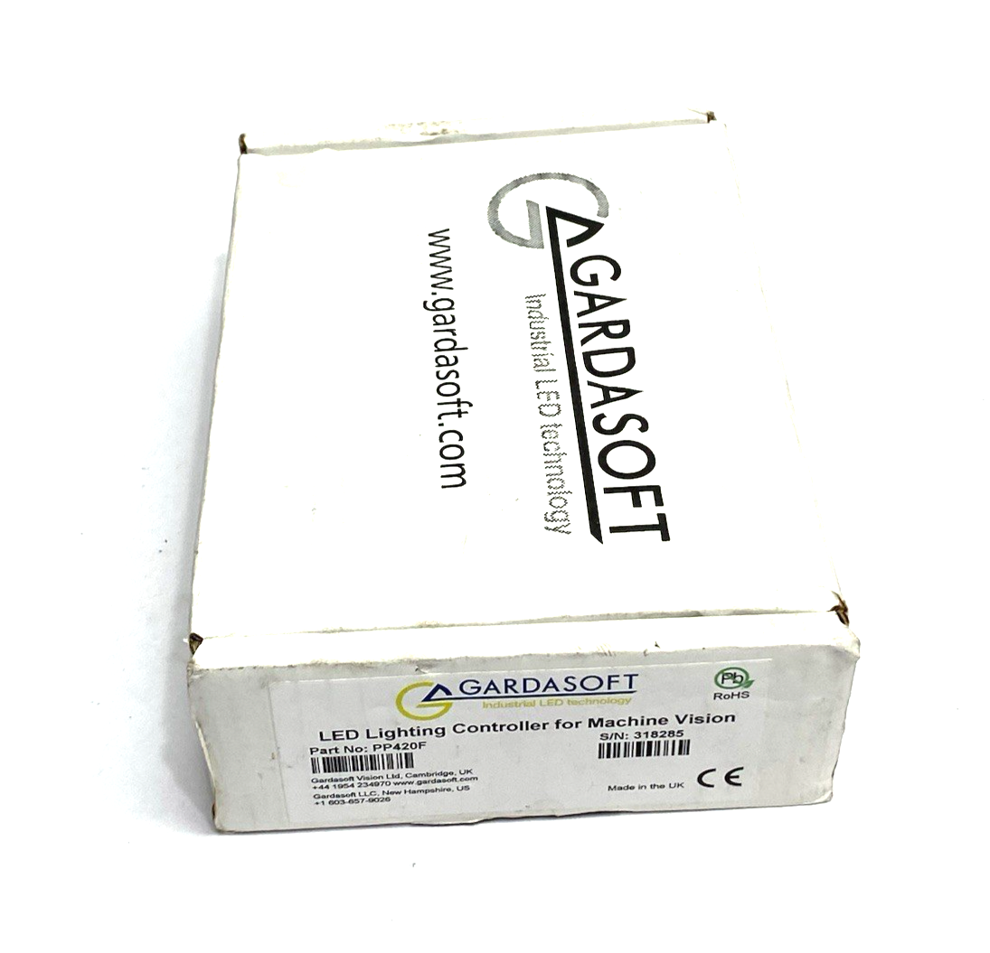 PP420F | Gardasoft LED Pulse/Strobe Controller, 4-Channel Output, SafeSense Tech. - New – Open box - Maverick Industrial Sales