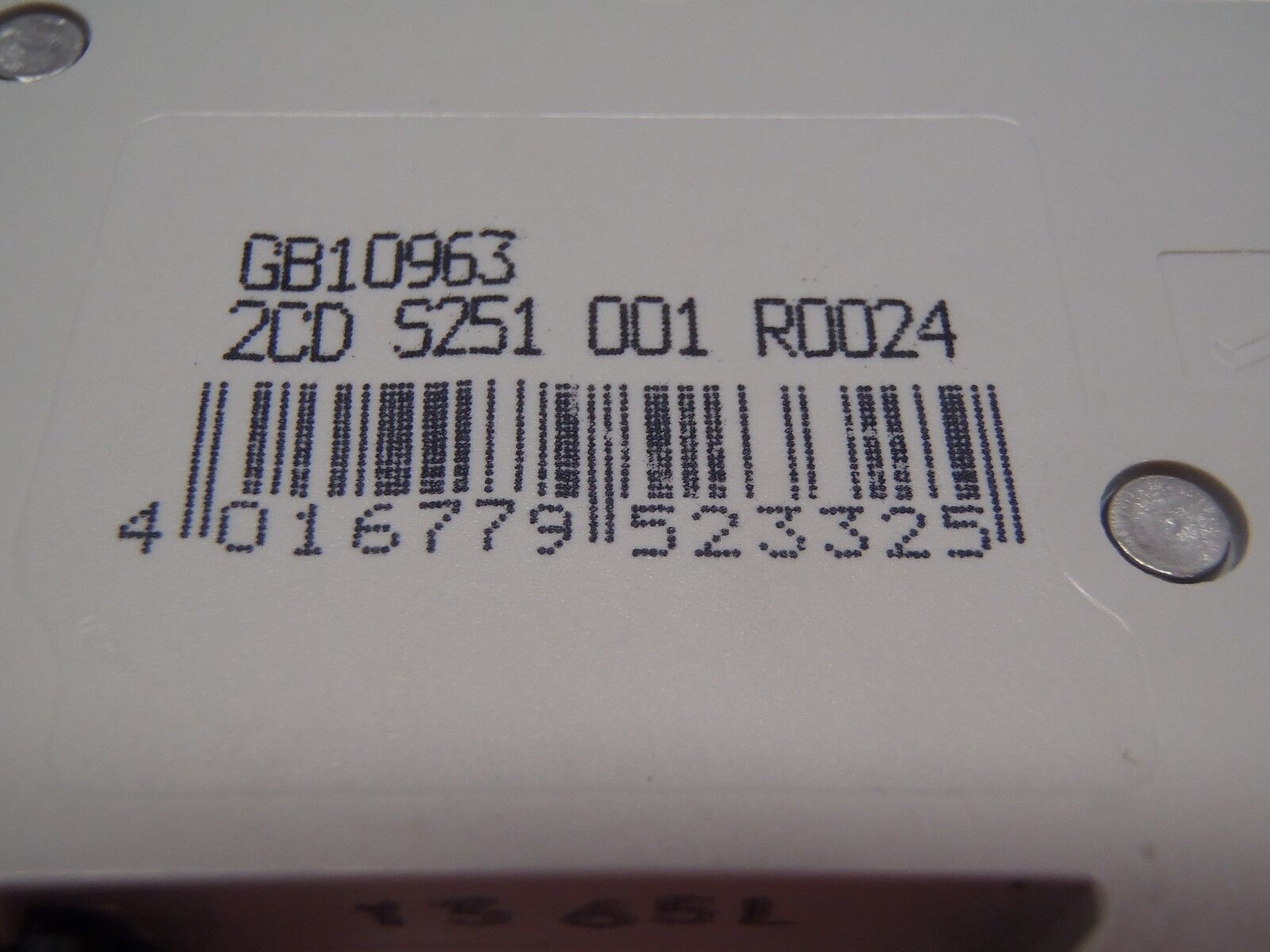 ABB 2CDS251001R0024 Miniature Circuit Breaker S201-C2 S 201 C 2 MCB 230/400 - Maverick Industrial Sales