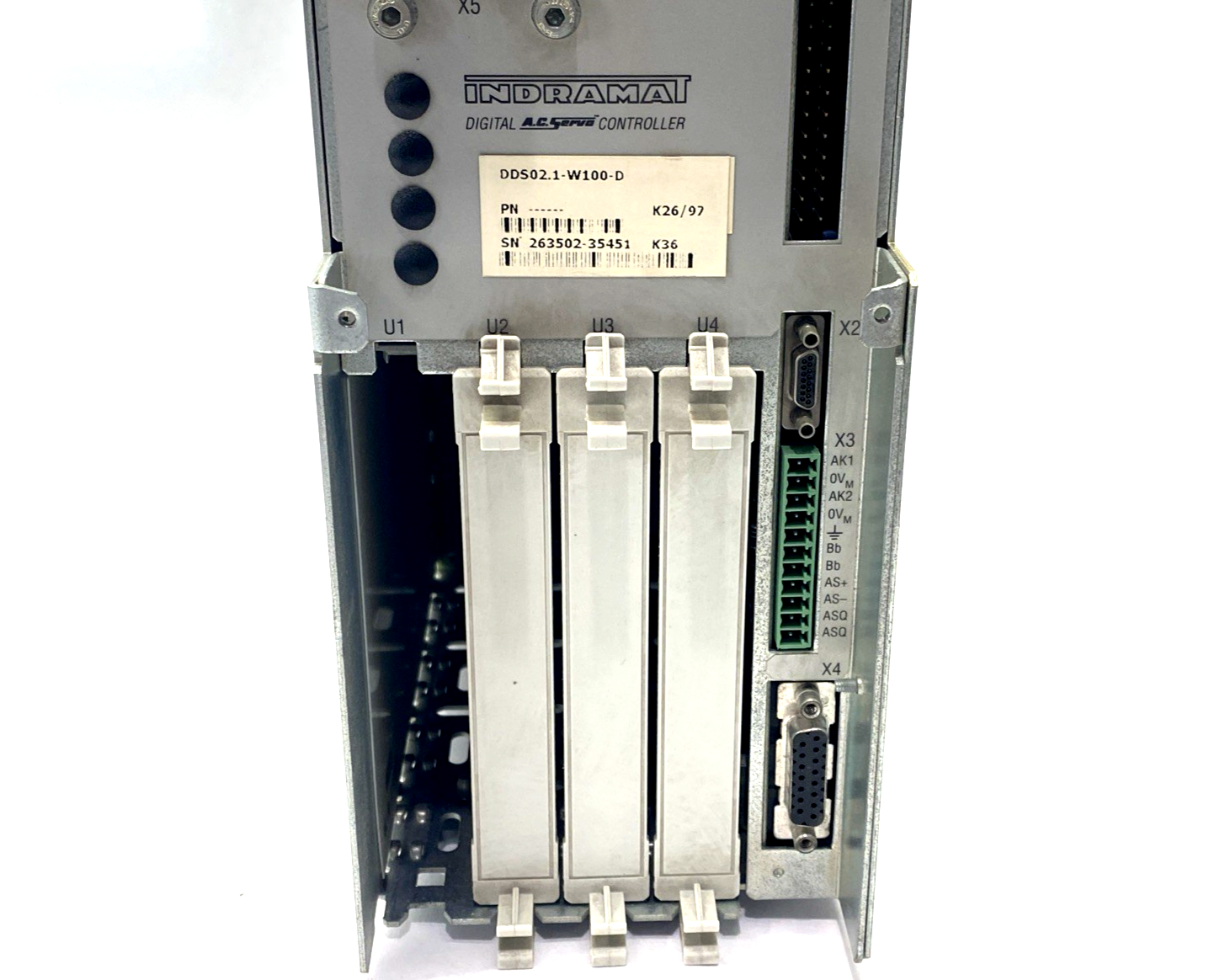 Indramat DDS02.1-W100-D Digital AC Servo Controller - Maverick Industrial Sales