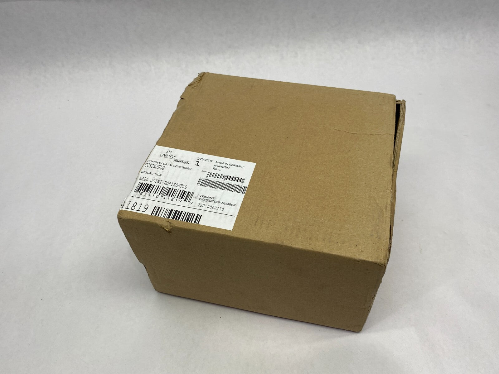 Hoffman CCS2WJHLG Compact Horizontal 2-Wall Joint Rotational White Aluminum - Maverick Industrial Sales