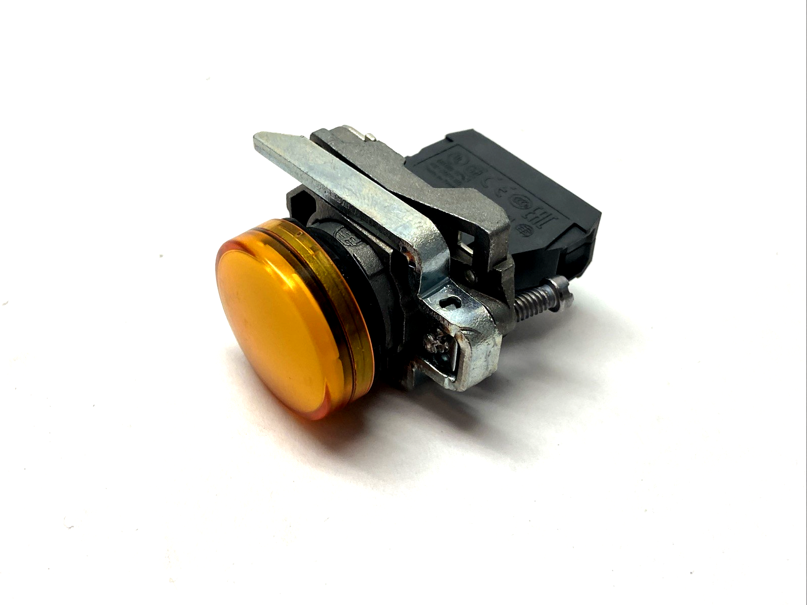 Schneider Electric XB4BVB5 Pilot Light Harmony XB4 Metal Orange 22mm - Maverick Industrial Sales