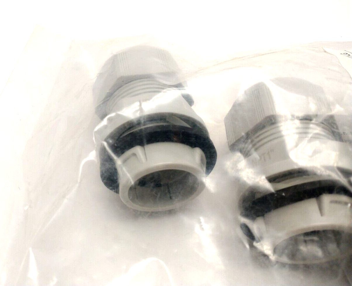 ABB NPG-1001LG Nylon Quick Connect Cable Gland 1" Thread 18-25mm Range LOT OF 5 - Maverick Industrial Sales