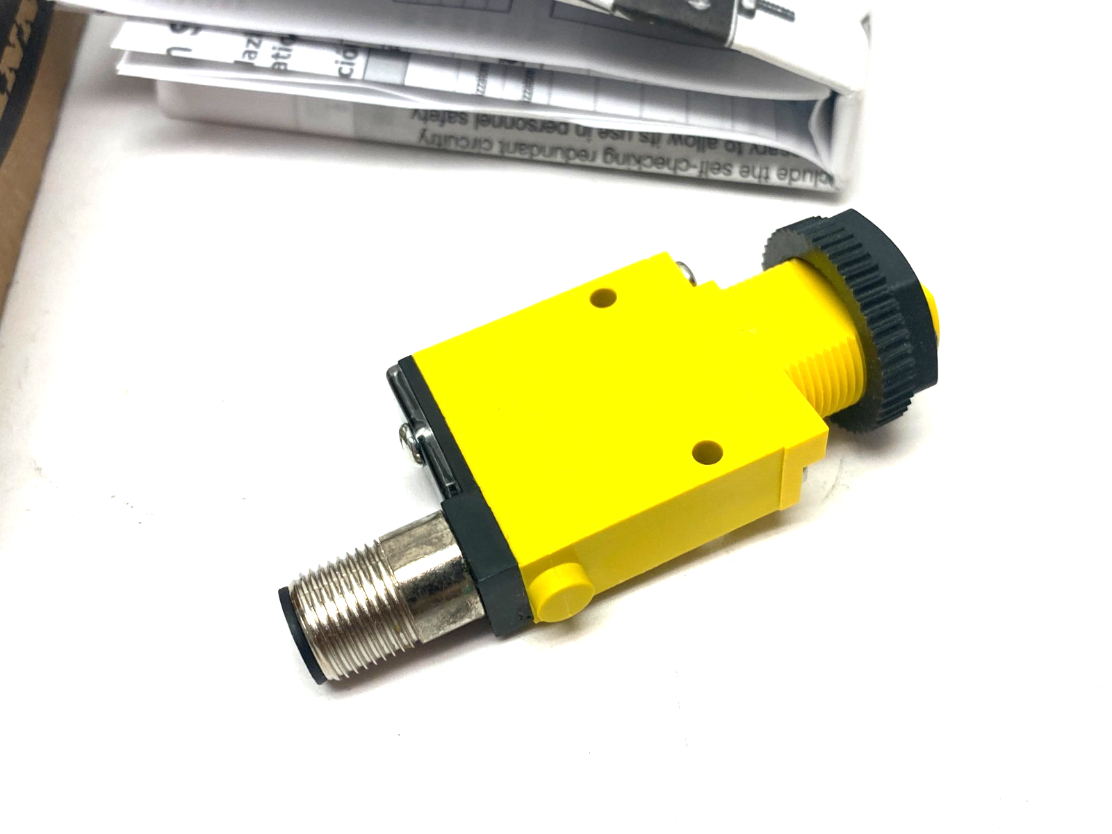 Banner SM312FVQD MINI-BEAM Fiber Optic Amplifier Visible Red 650nm Glass 26990 - Maverick Industrial Sales