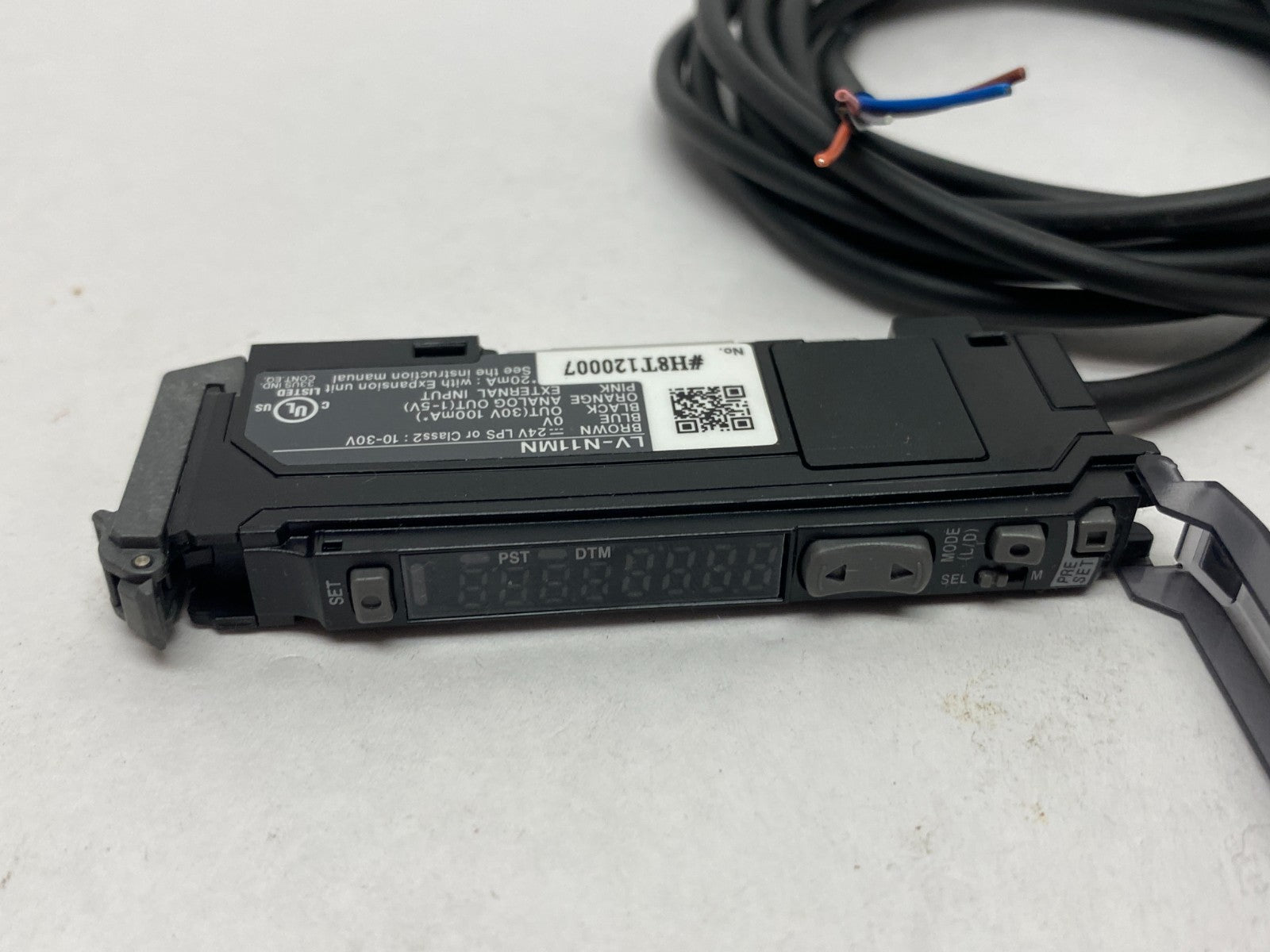 Keyence LV-N11MN Digital Laser Sensor Amplifier Main Unit, Cable Type - Maverick Industrial Sales