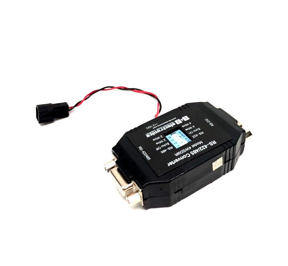 B&B Electronics 4WSD9R Serial Converter RS-232 To RS-422/485 DB9F - Maverick Industrial Sales