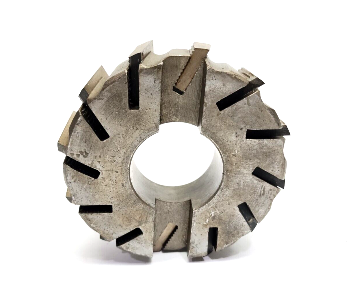 A6504, 62-6N | O.K. Tool Co. A6504 Mill Cutter 62-6N Blades, 4" Dia x 1-1/4", 1-1/2" Hole Dia - Used - Maverick Industrial Sales