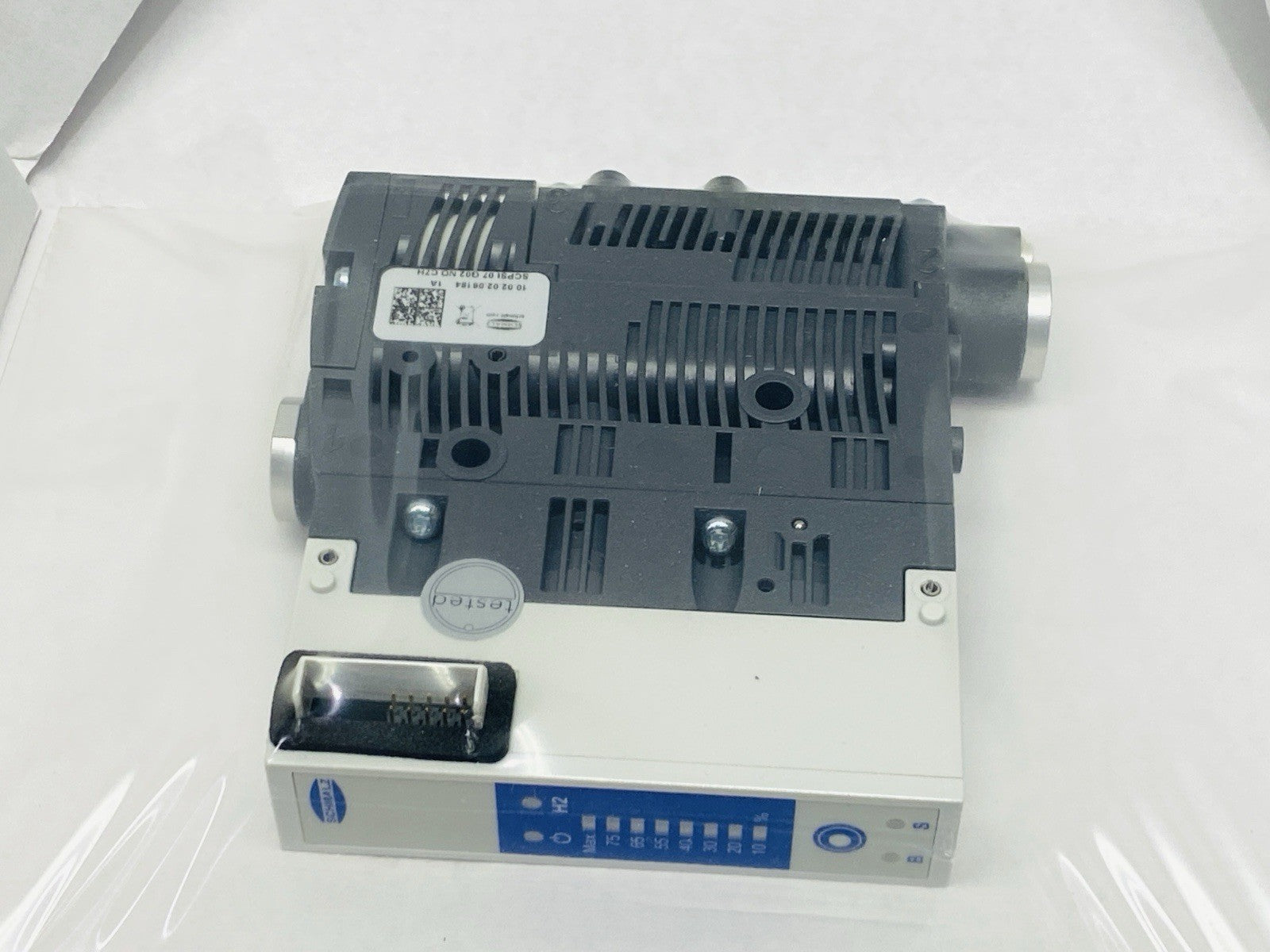 SCPSt 07 G02 NO C7H, 10.02.02.06184 | Schmalz SCPSt 07 G02 NO C7H Compact Vacuum Ejector Disc for Term. 10.02.02.06184 - New - Maverick Industrial Sales