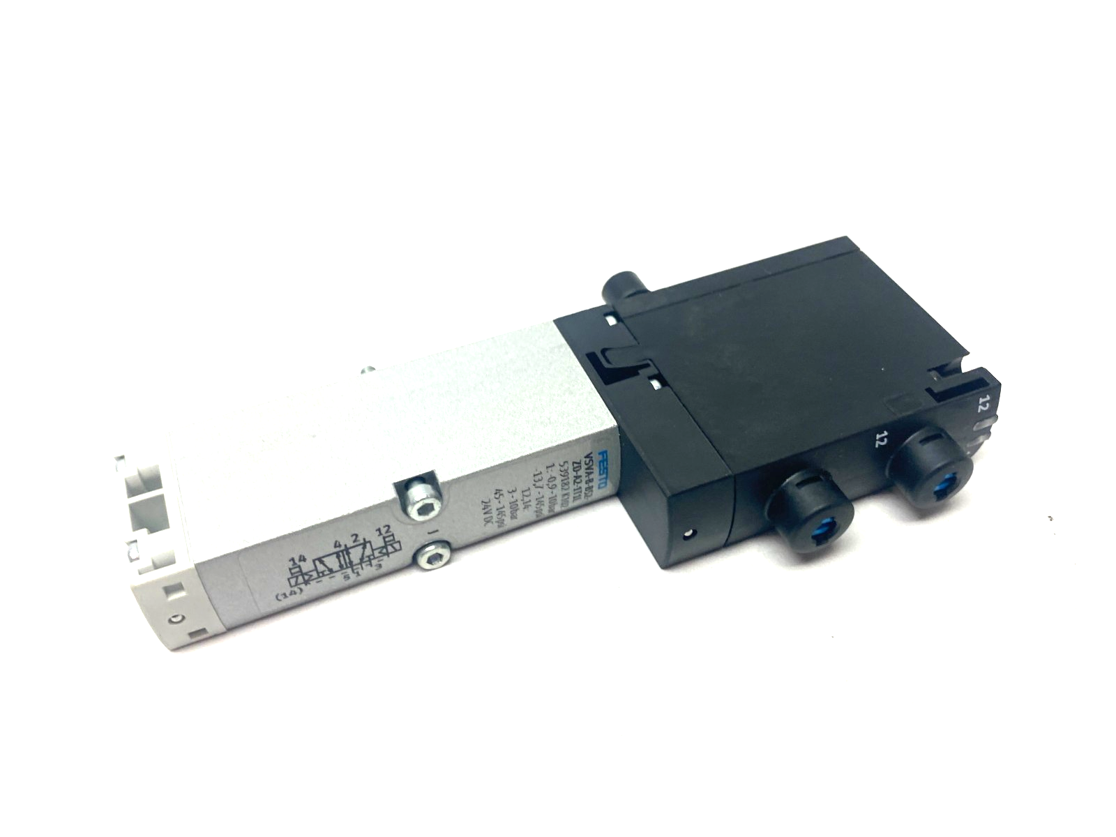 Festo VSVA-B-B52-ZD-A2-1T1L Solenoid Valve, 5/2-Way, Bistable, 539182 - Maverick Industrial Sales