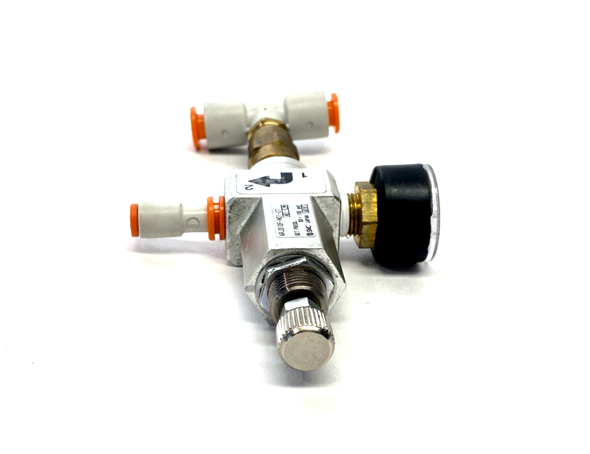 SMC ARJ310F-N01-07 Miniature Pneumatic Regulator Valve - Maverick Industrial Sales