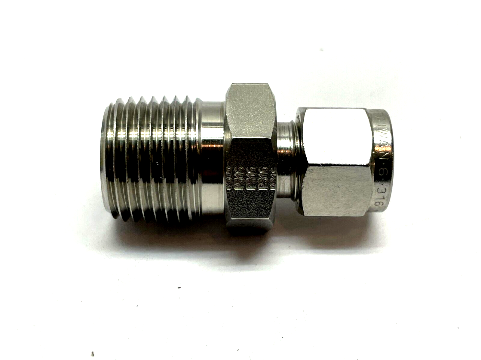 Parker 1805 10 22 Compression Fitting 1/2" NPT 10mm Tube OD - Maverick Industrial Sales