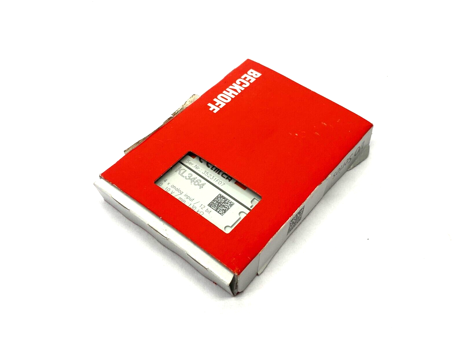 Beckhoff KL3464 Analog 4-Channel Input Bus Terminal 12-Bit Single Ended 0-10V - Maverick Industrial Sales