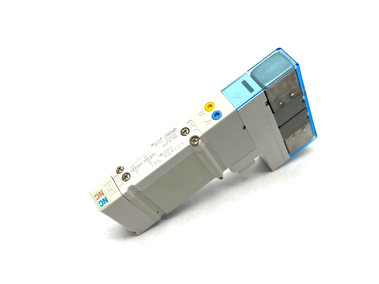 SMC SY3A00-5U1 Double Solenoid Valve, 4-Pos, Dual 3-Port - Maverick Industrial Sales
