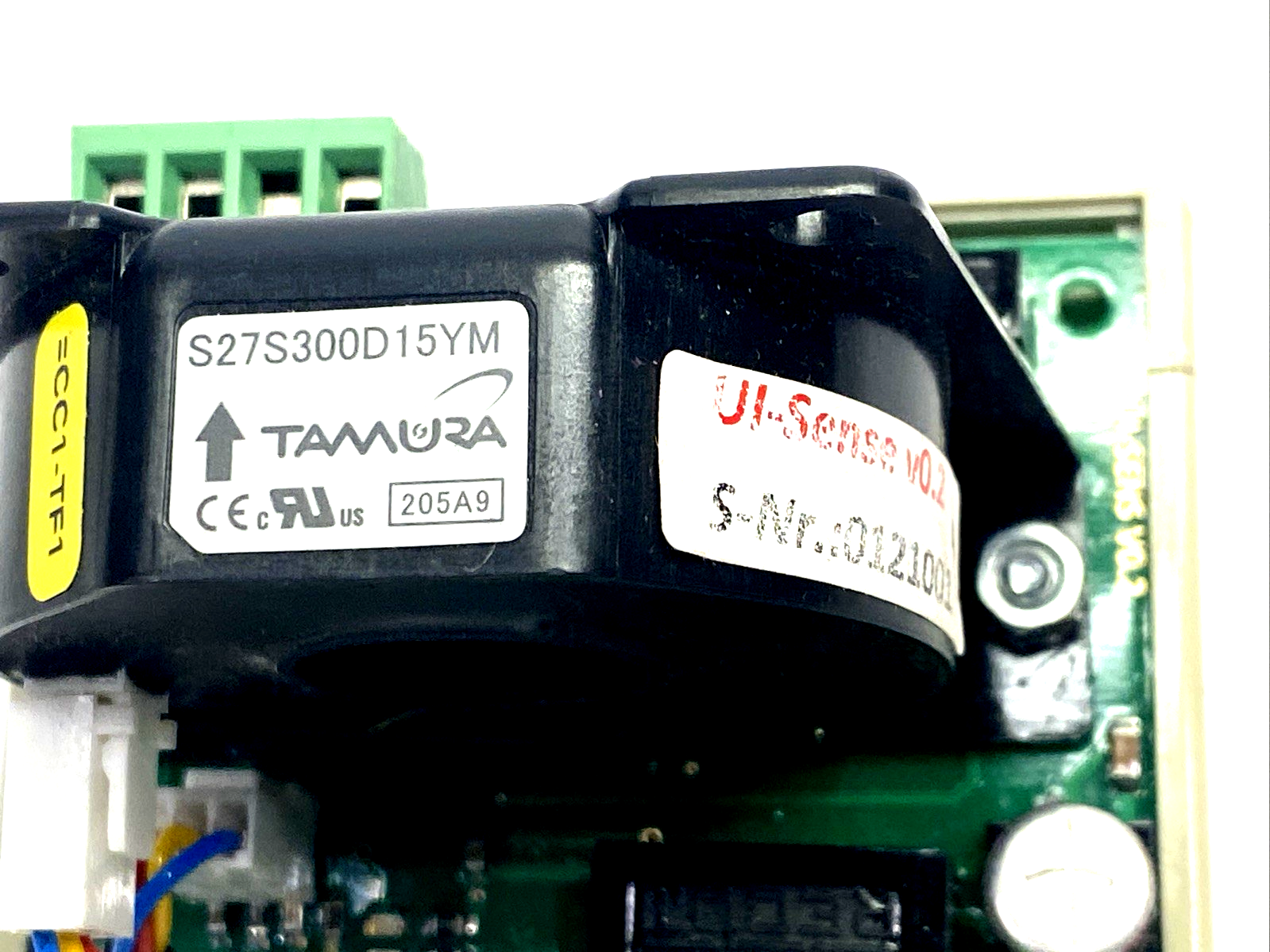Tamura S27S300D15YM Current Sensor 300A AC/DC UI-Sense v0.2 - Maverick Industrial Sales