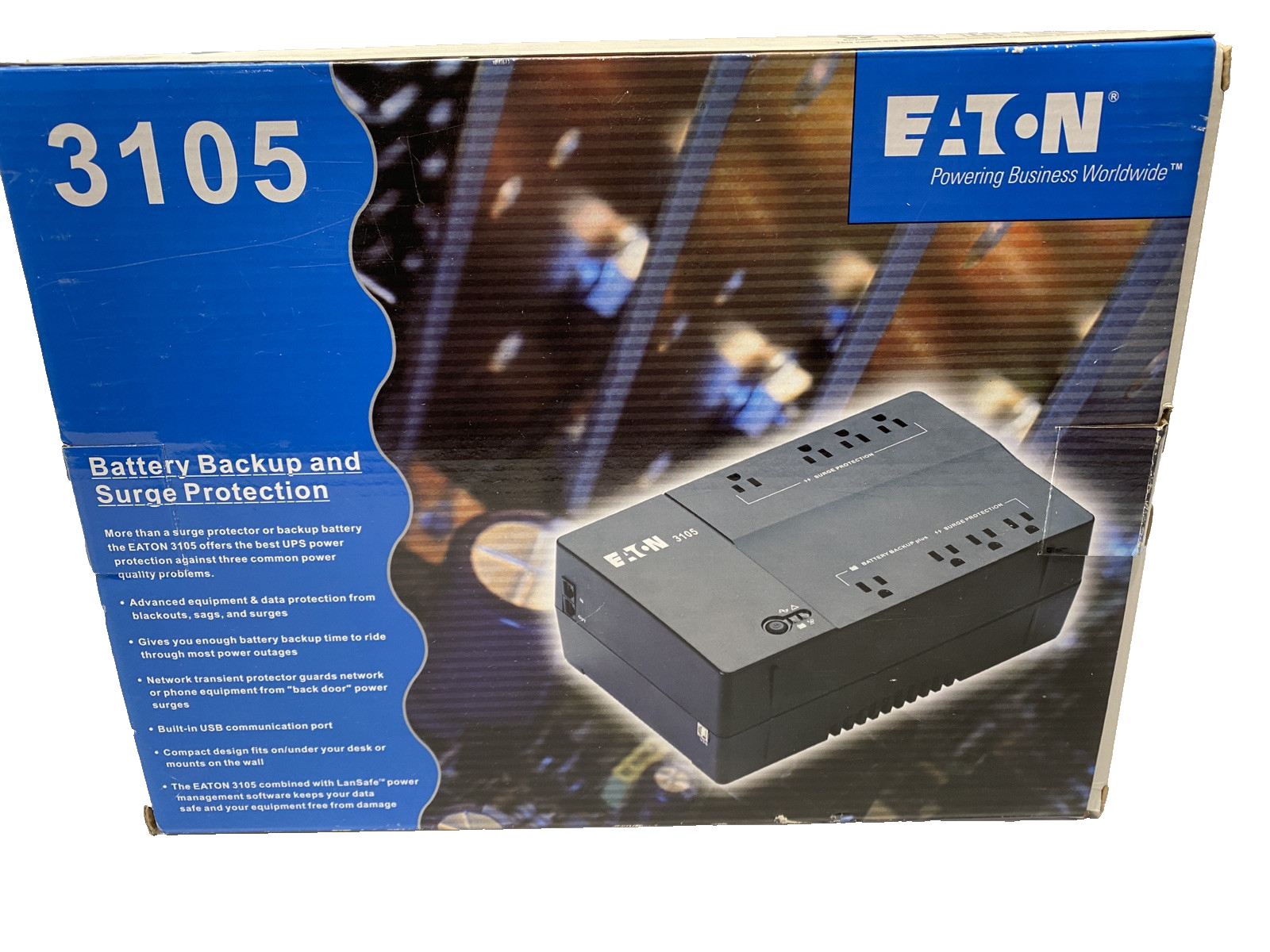 Eaton 103004247-5592 Powerware UPS Battery Backup Surge Protection PW3105 500 - Maverick Industrial Sales