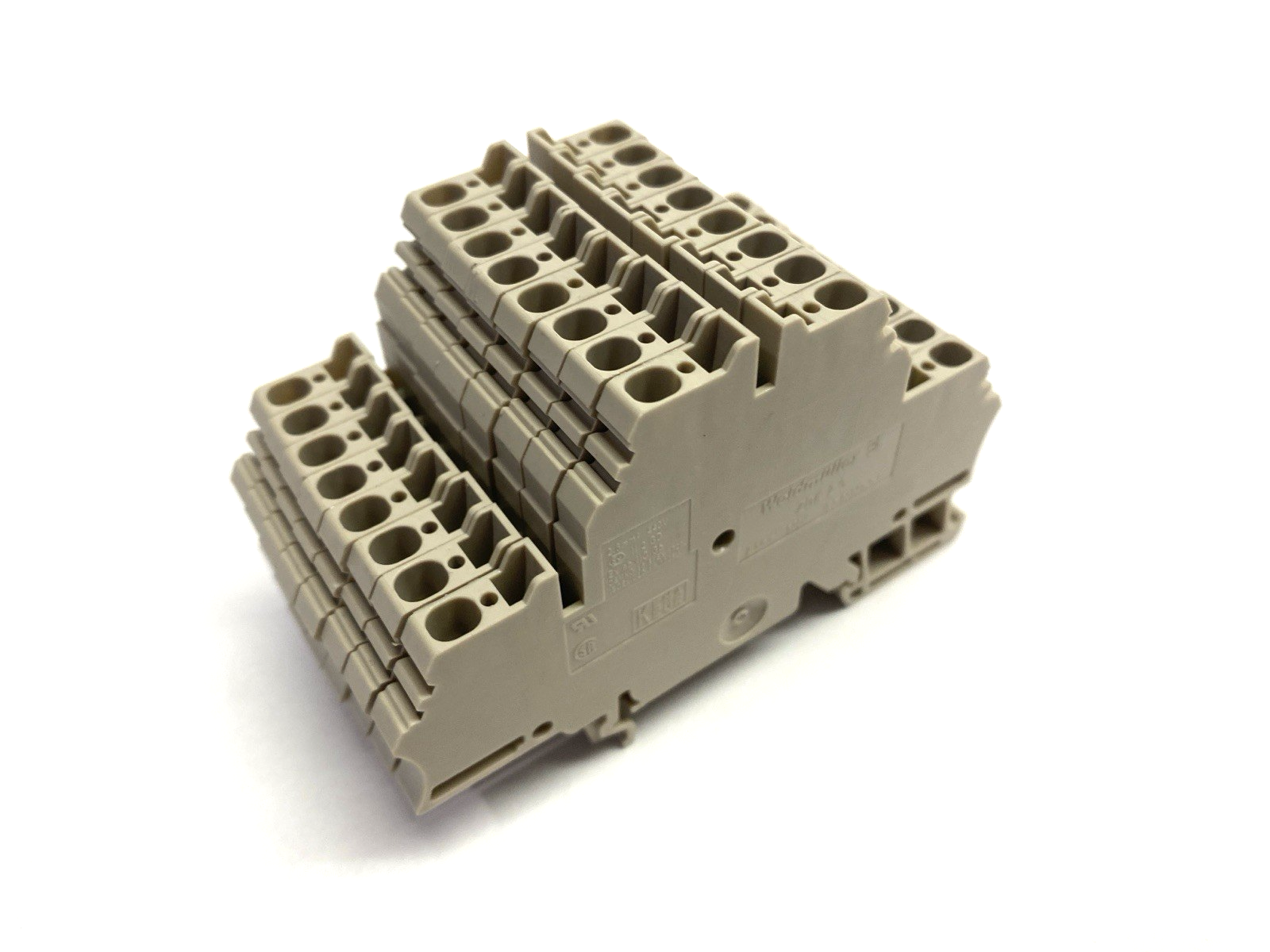 ZDK 2.5 | Weidmuller Feed-Through Terminal Block 1674300000 LOT OF 8 - Used - Maverick Industrial Sales