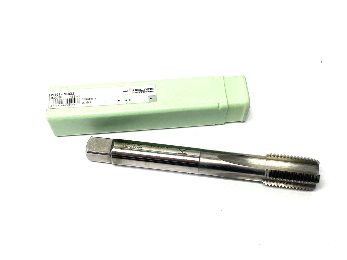 Walter Prototyp 21361-M20X2 Paradur® H Metric Shank Machine Tap HSS-E 5077460 - Maverick Industrial Sales