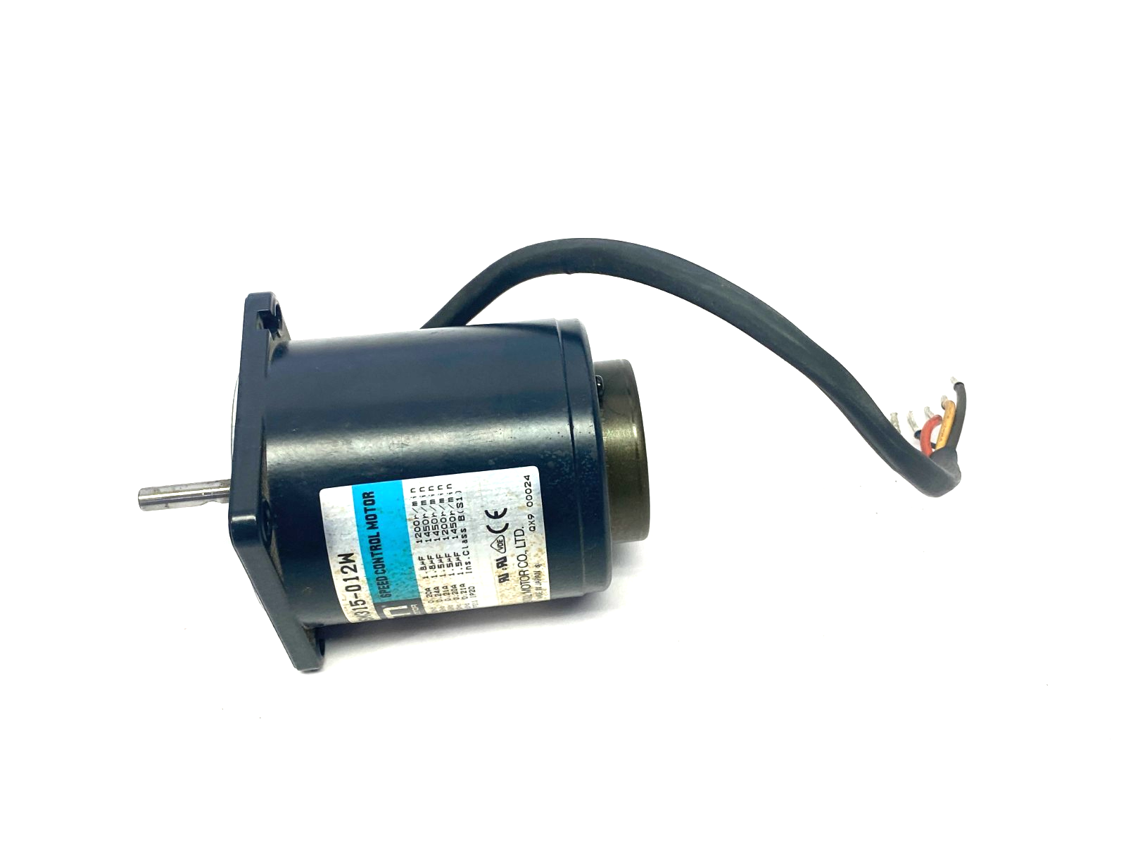 Oriental Motor MSM315-012W Speed Control Motor 200-230V 15W - Maverick Industrial Sales