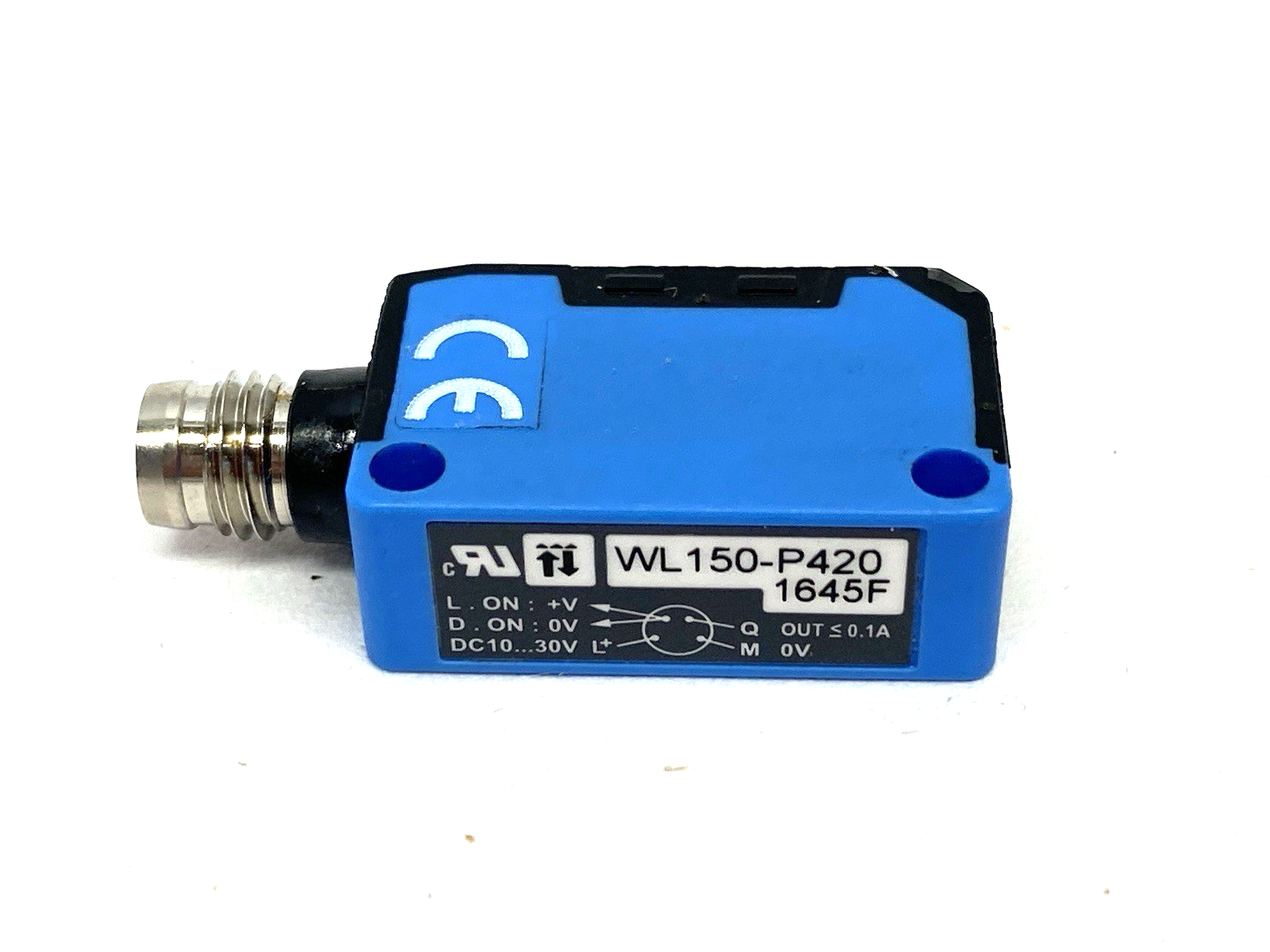 Sick 6020688 Photoelectric Retro-reflective Sensor, Dual-lens System, WL150-P420 - Maverick Industrial Sales