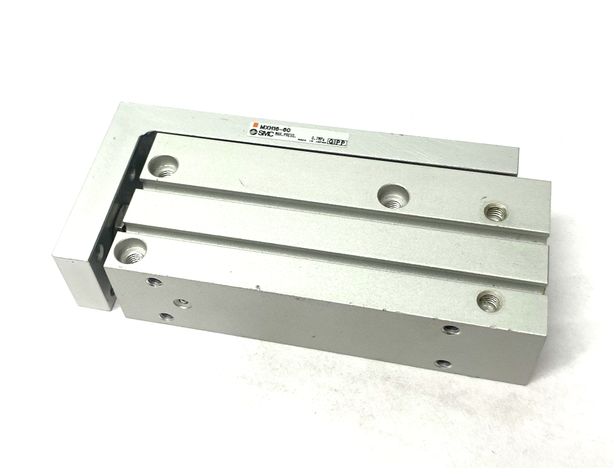 SMC MXH16-60 Compact Slide Cylinder Table, High-Ridgidity, 16mm Bore - Maverick Industrial Sales