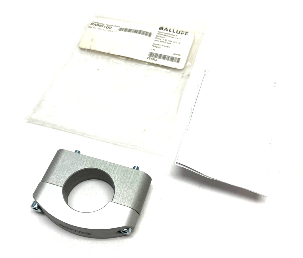 Balluff BAM01U0 Universal Bracket Mounting Cuff Aluminum BAM MC-XA-017-D30,0-1 - Maverick Industrial Sales
