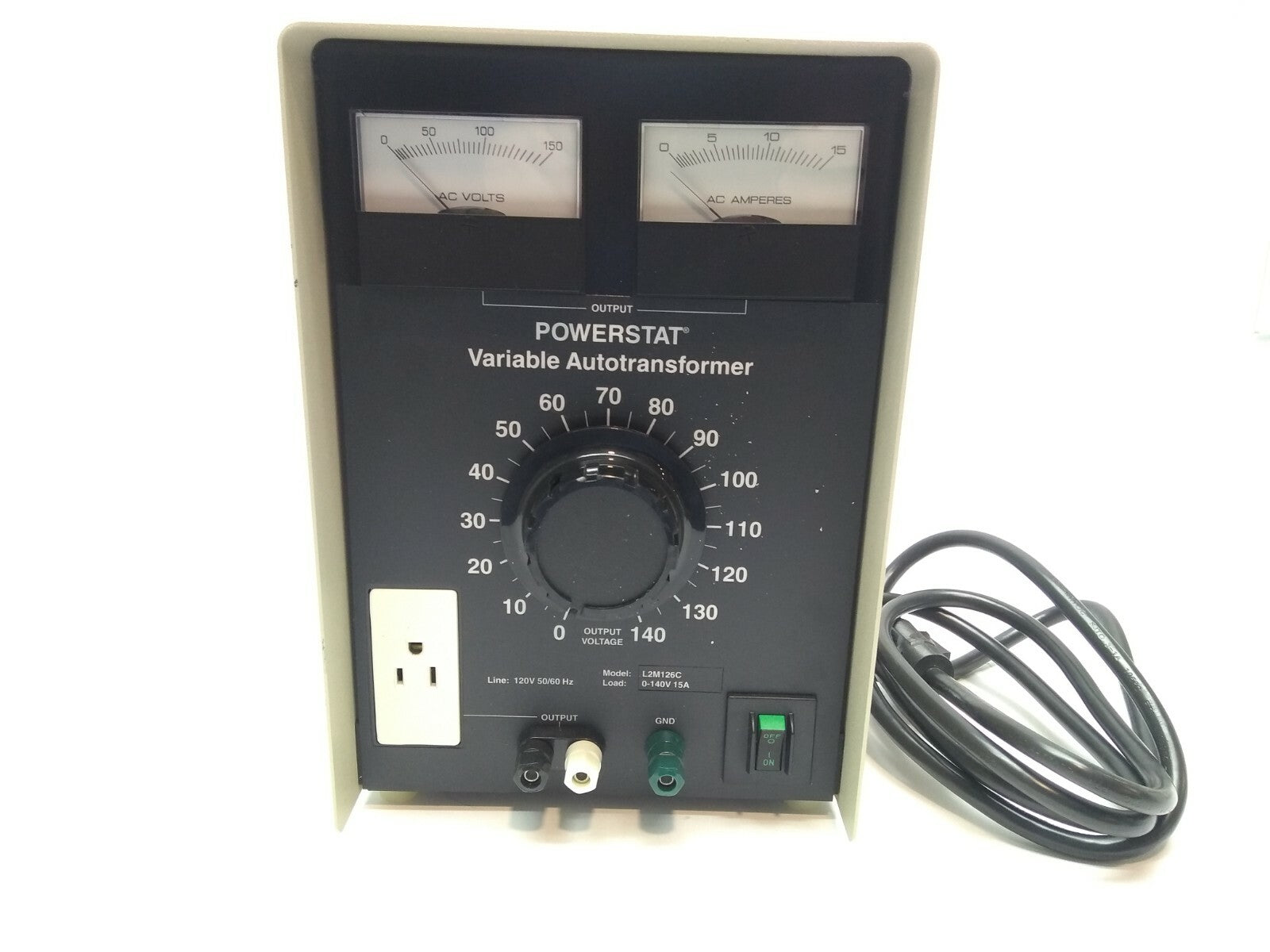 Werner Electric L2M126C POWERSTAT Variable Autotransformer 1PH - Maverick Industrial Sales