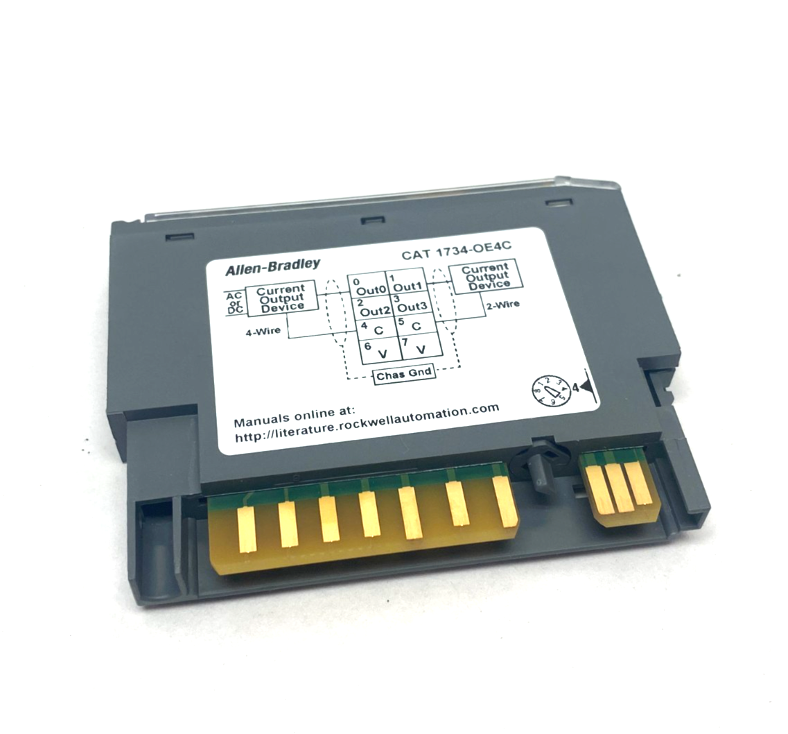1734-OE4C | Allen Bradley Ser. C Point I/O Analog Output Module 4-Point - New – Open box - Maverick Industrial Sales