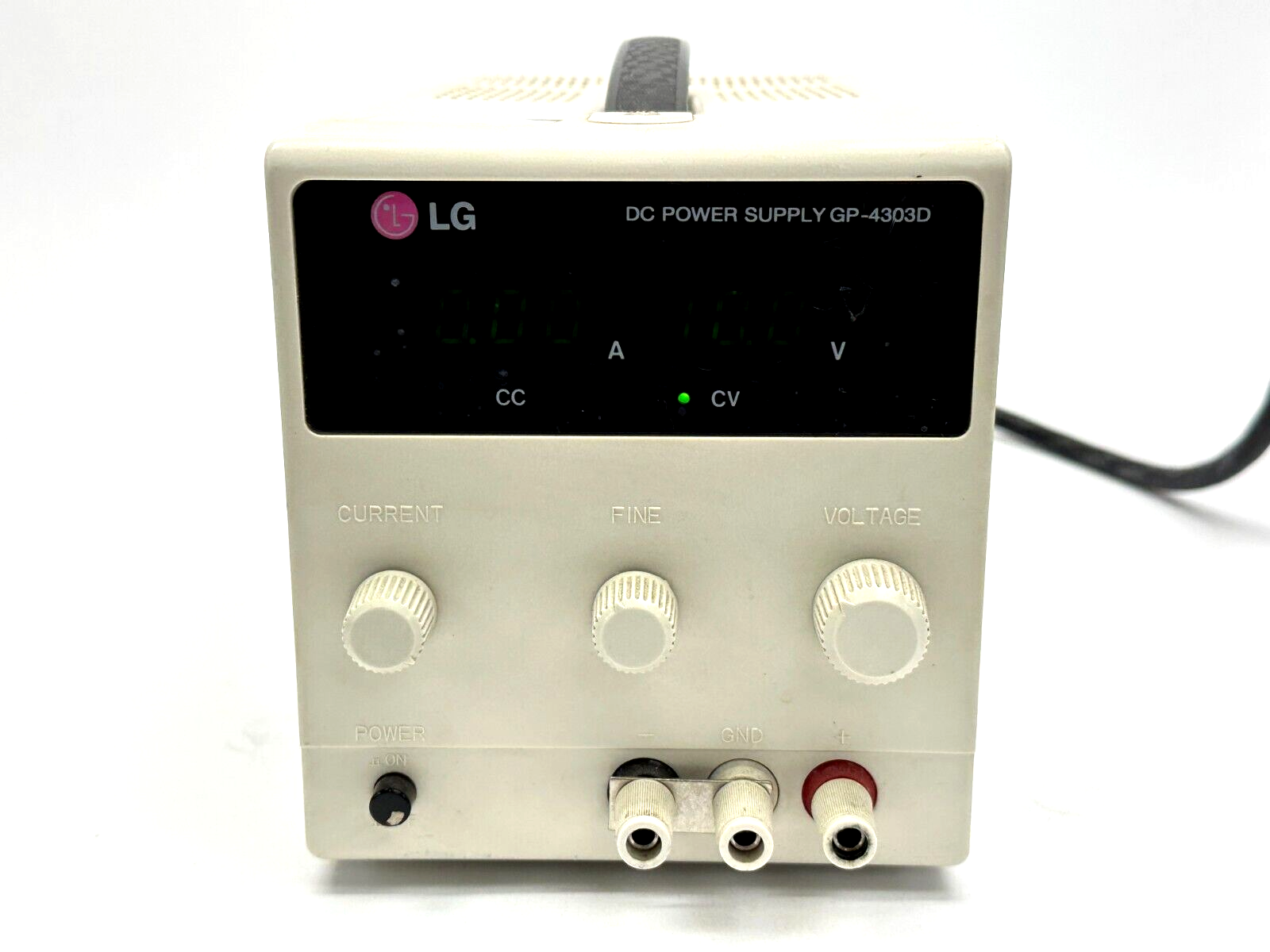 LG GP-4303D DC Digital Power Supply 0-3A 0-30VDC - Maverick Industrial Sales