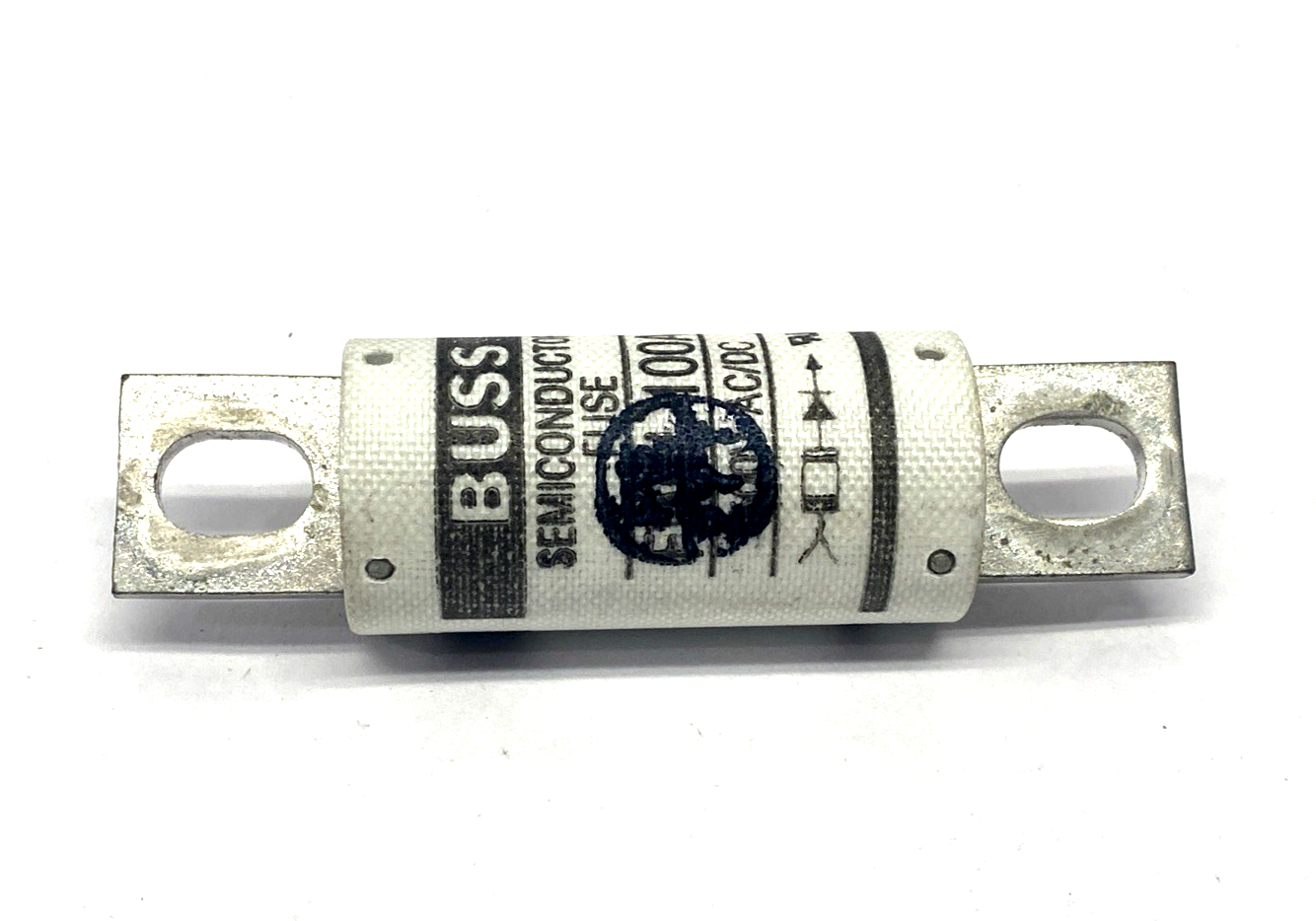 FWH-100A | Bussmann Semiconductor Fuse 100A 500V AC/DC LOT OF 4 - Used - Maverick Industrial Sales