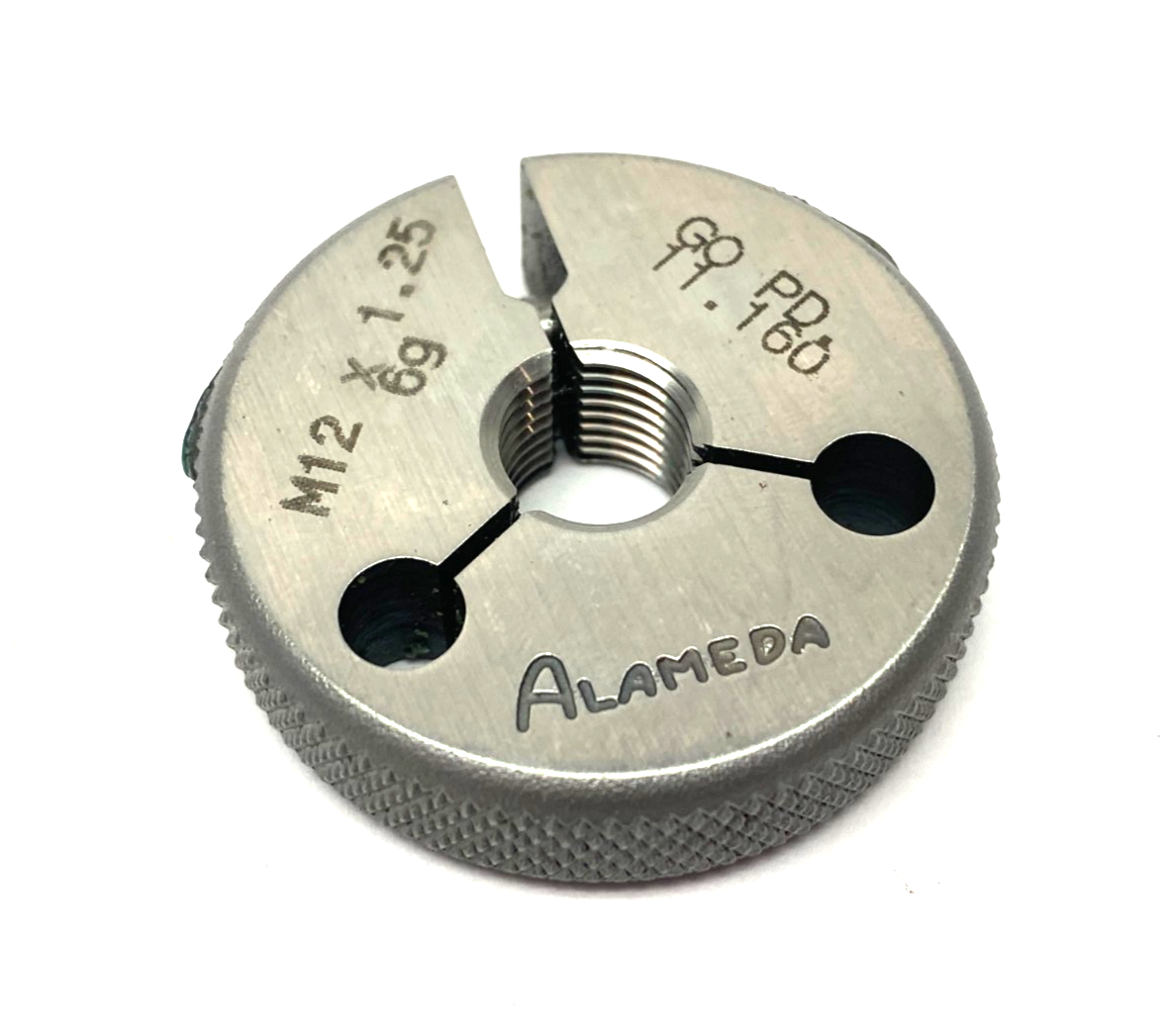 Alameda M12 x 1.25-6G Threaded Ring Gauge GO PD 11.160 - Maverick Industrial Sales