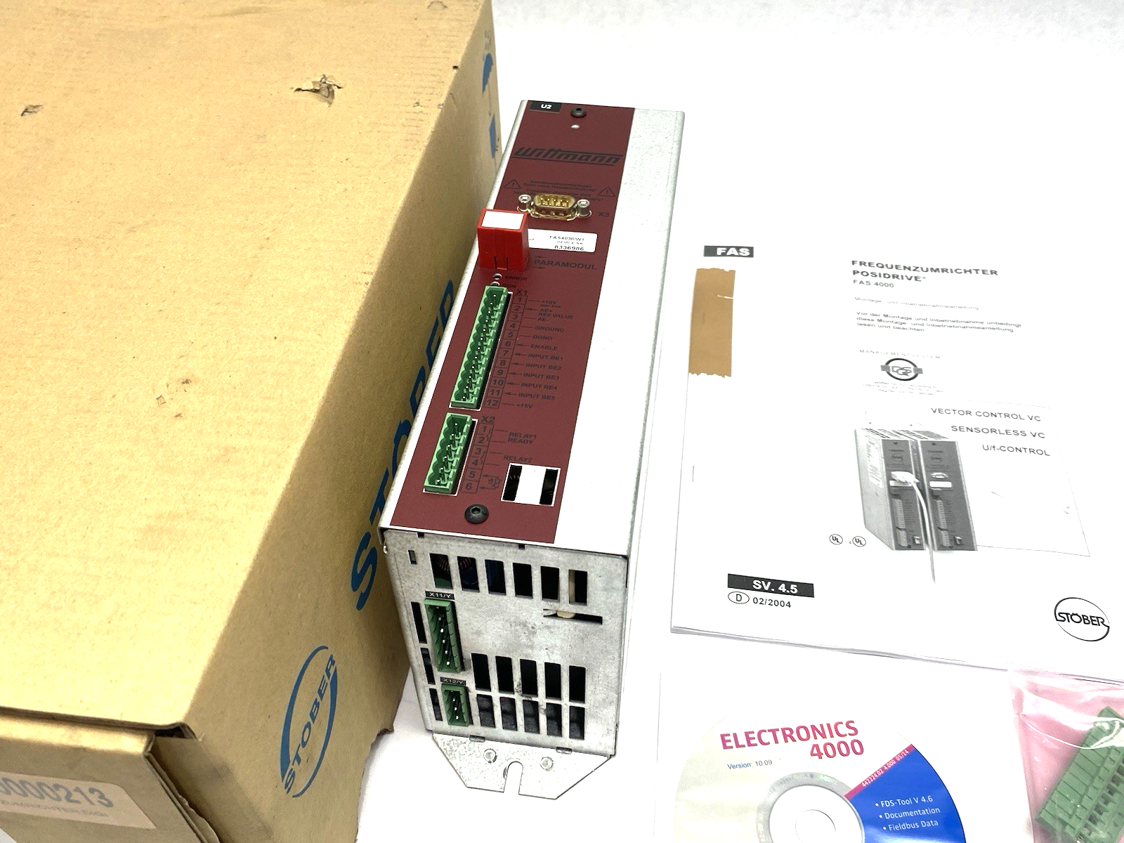 FAS4038/W1 | Wittmann Servo Drive Controller Module - New – Open box - Maverick Industrial Sales