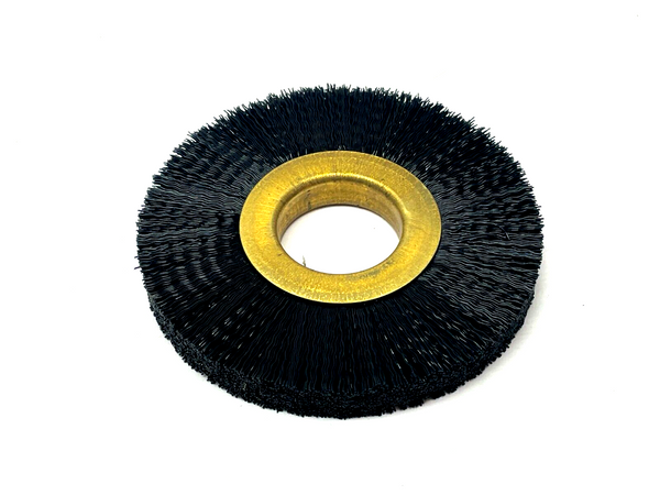 Nylon Brush 1-1/4" Bore 4" Diameter - Maverick Industrial Sales