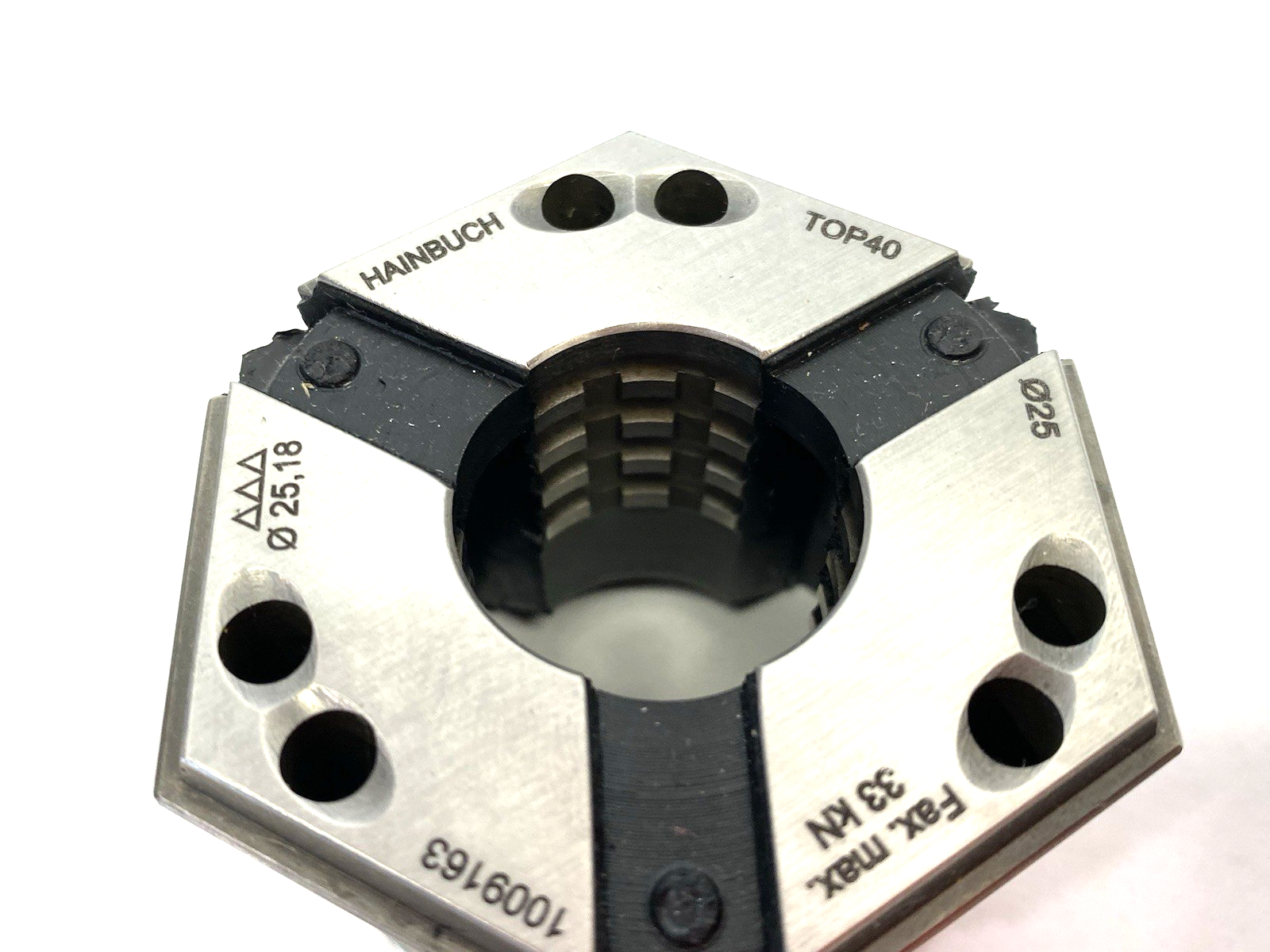 1009163 | Hainbuch Clamping Head TOP40 25mm Dia. Round Profile - Used - Maverick Industrial Sales