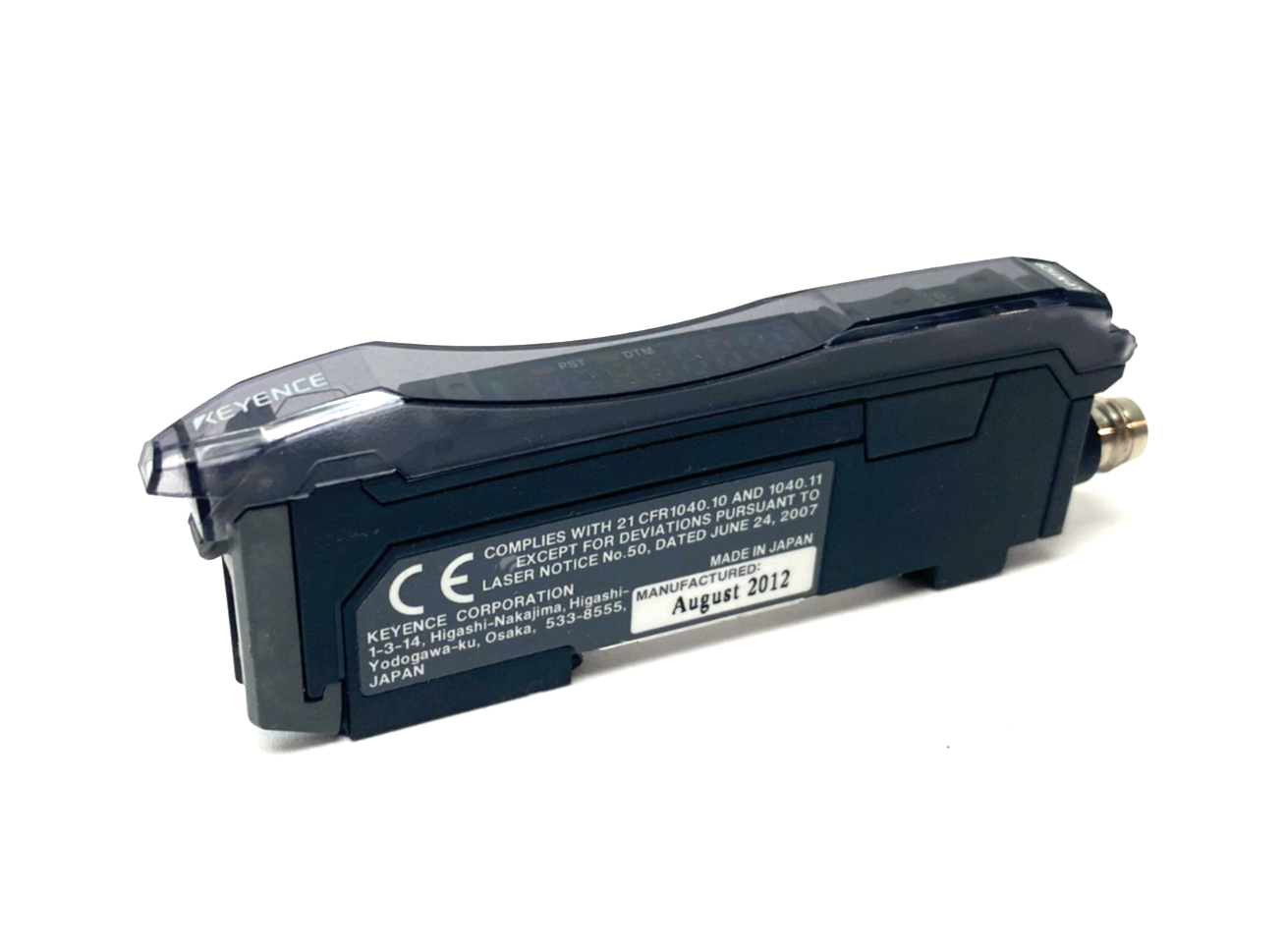 Keyence LV-N11CP Digital Laser Sensor Amplifier Main Unit, M8 Connector PNP - Maverick Industrial Sales