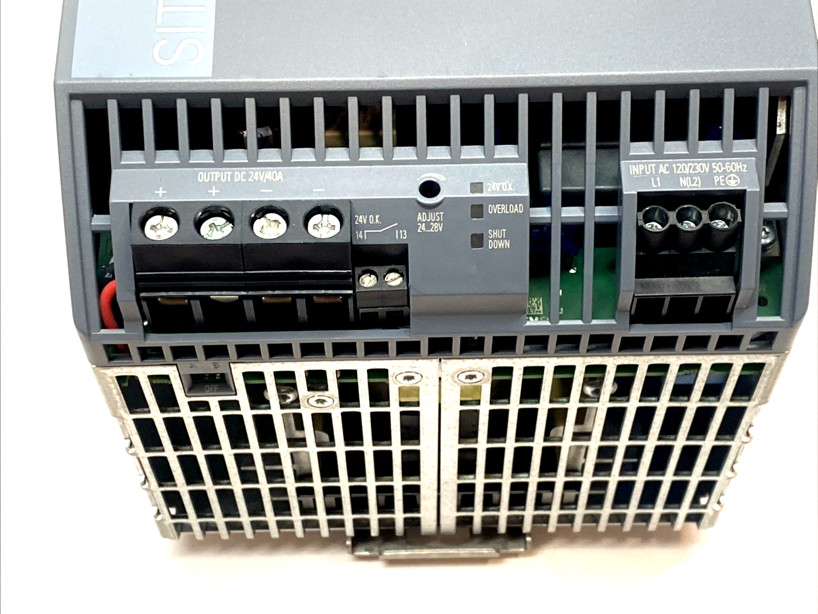 Siemens 6EP3337-8SB00-0AY0 SITOP PSU8200 DIN Rail Power Supply 24V 40A - Maverick Industrial Sales