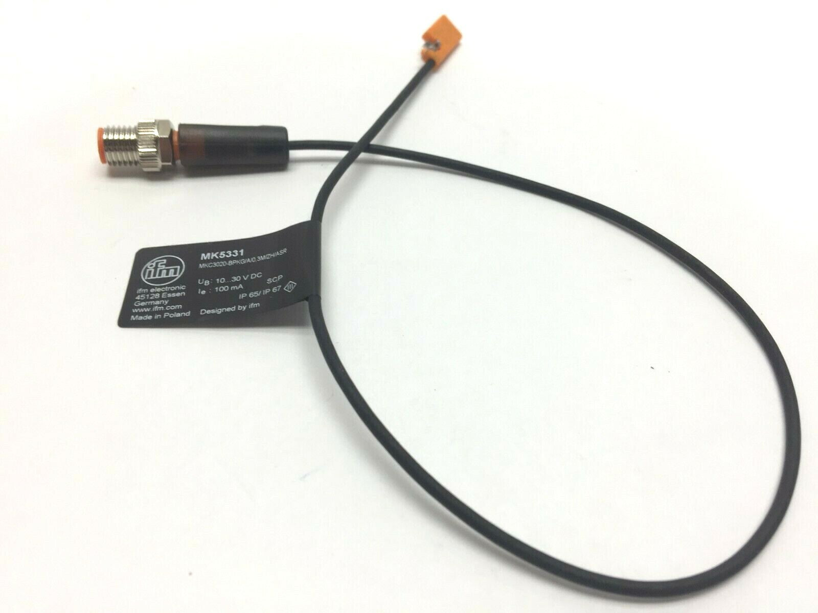 IFM MKC3020-BPKG/A/0,3M/ZH/ASR-MK5331 C Slot Cylinder Sensor - Maverick Industrial Sales