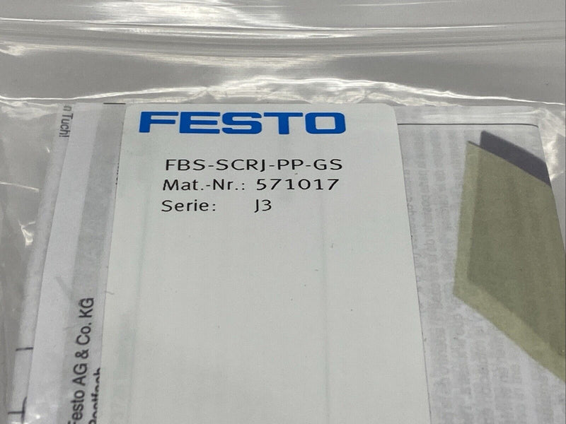 Festo FBS-SCRJ-PP-GS End Connector 571017