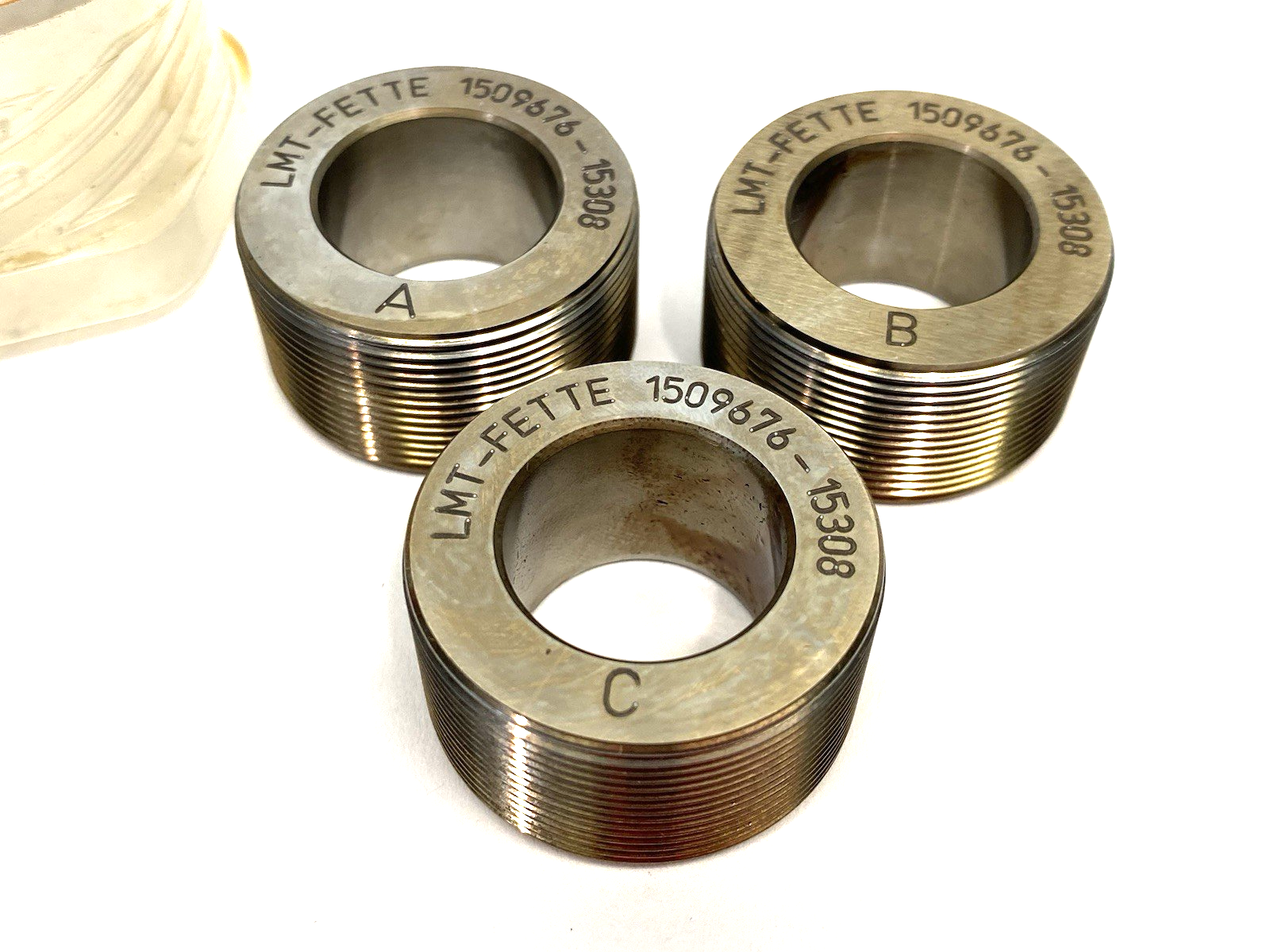 1509676 | LMT Fette EVOline Thread Rollers M10-12x1,25 1k HS Type 2 PKG OF 3 - New – Open box - Maverick Industrial Sales
