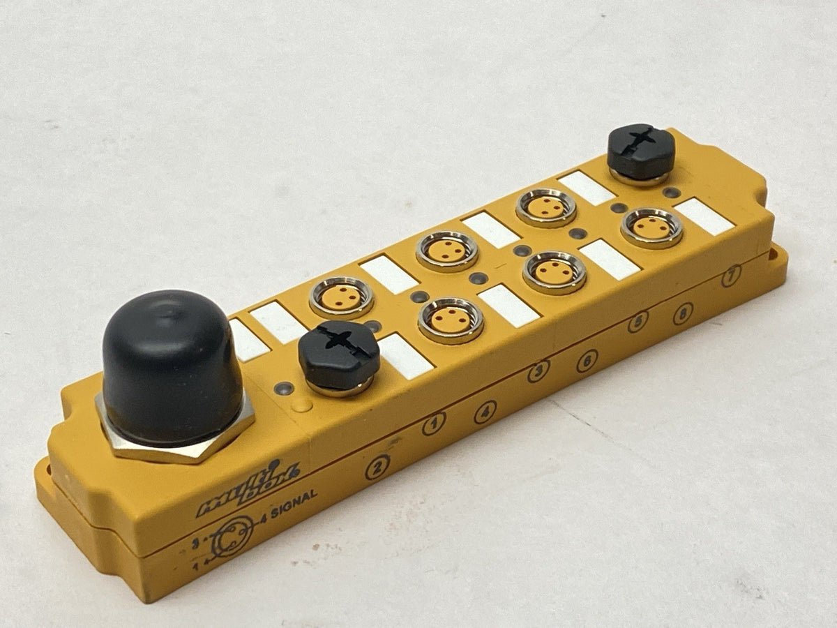 Turck VB 803M-BS14 8-Port Multibox M8 Picofast x8 M16 14 Pin U0943-62 - Maverick Industrial Sales
