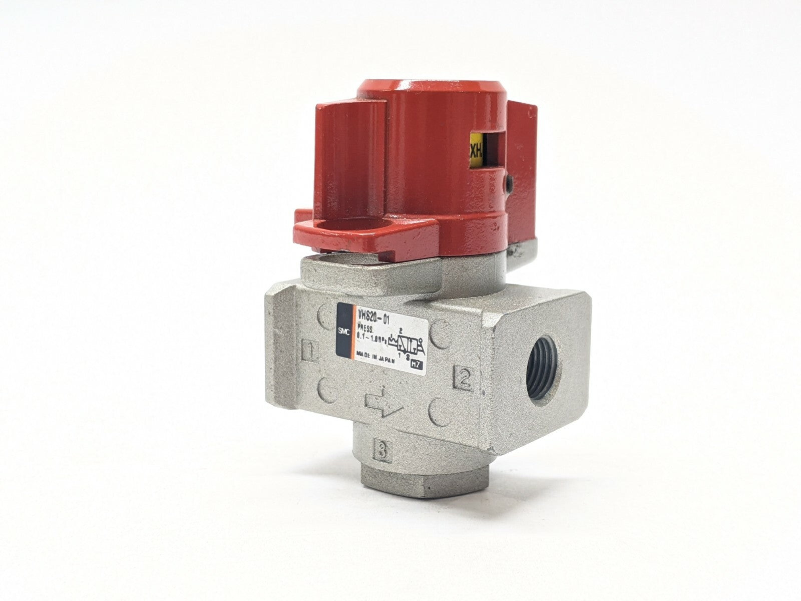 SMC VHS20-01 Lockout Shut Off Valve 3 Port - Maverick Industrial Sales