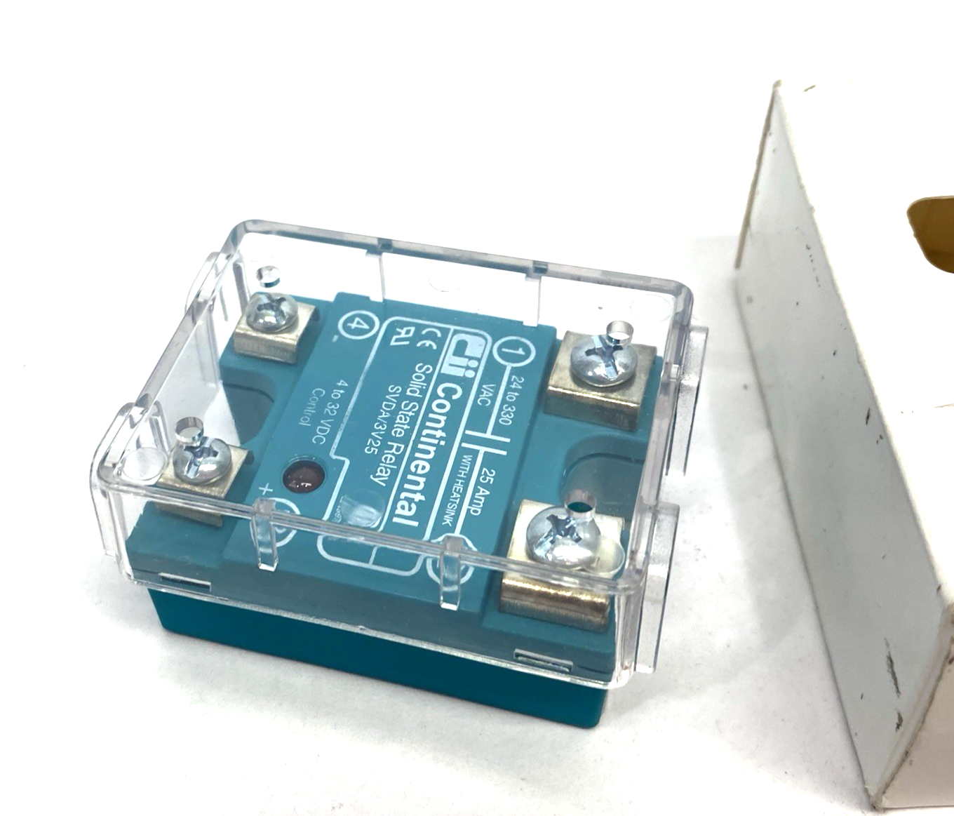 Continental SVDA/3V25 Solid State Relay 24 to 330 VAC 25Amp - Maverick Industrial Sales